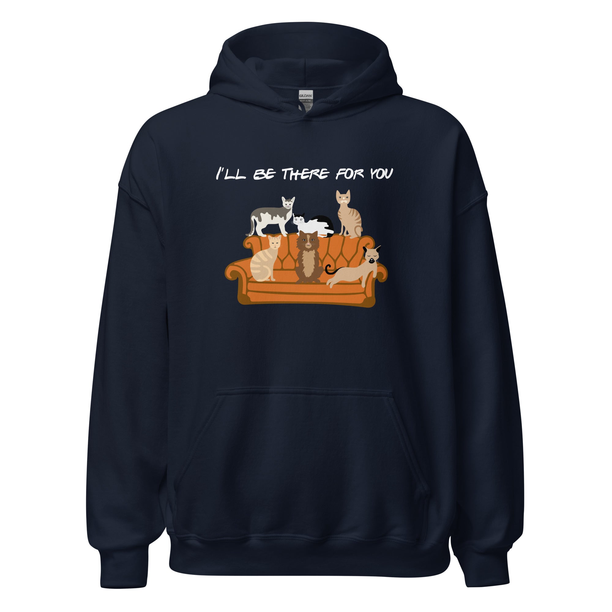 I'll Be There For You Cat Hoodie、mySite、camillekostekn