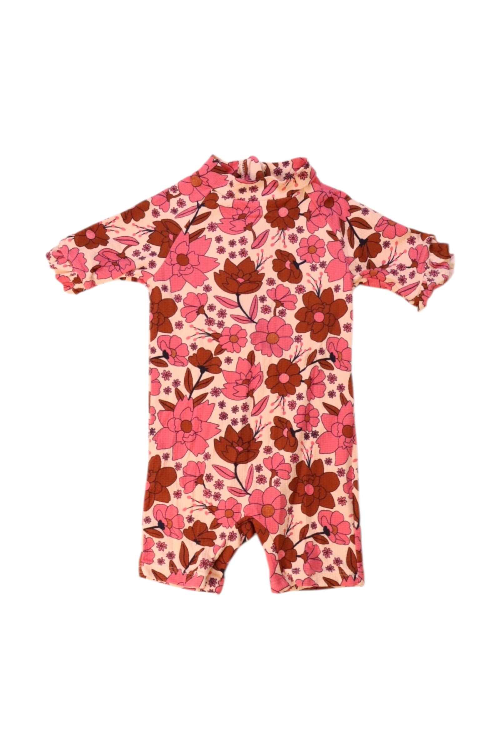 Seed Floral Long Sleeve Romper 12-18M、mySite、g9winljtr