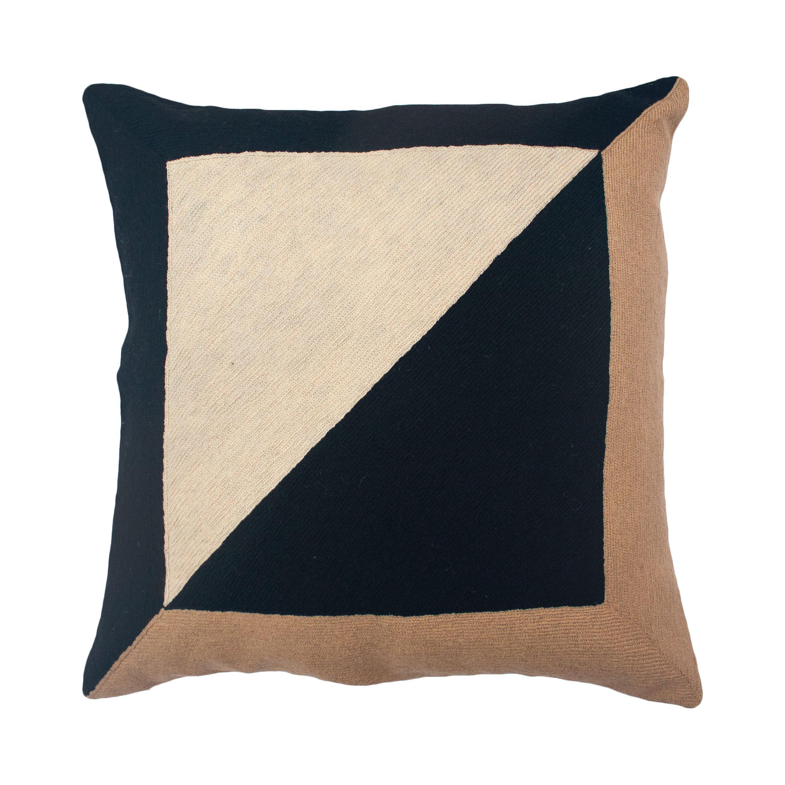 Marianne Square Pillow Black、mySite、gigharbornorthrealestate