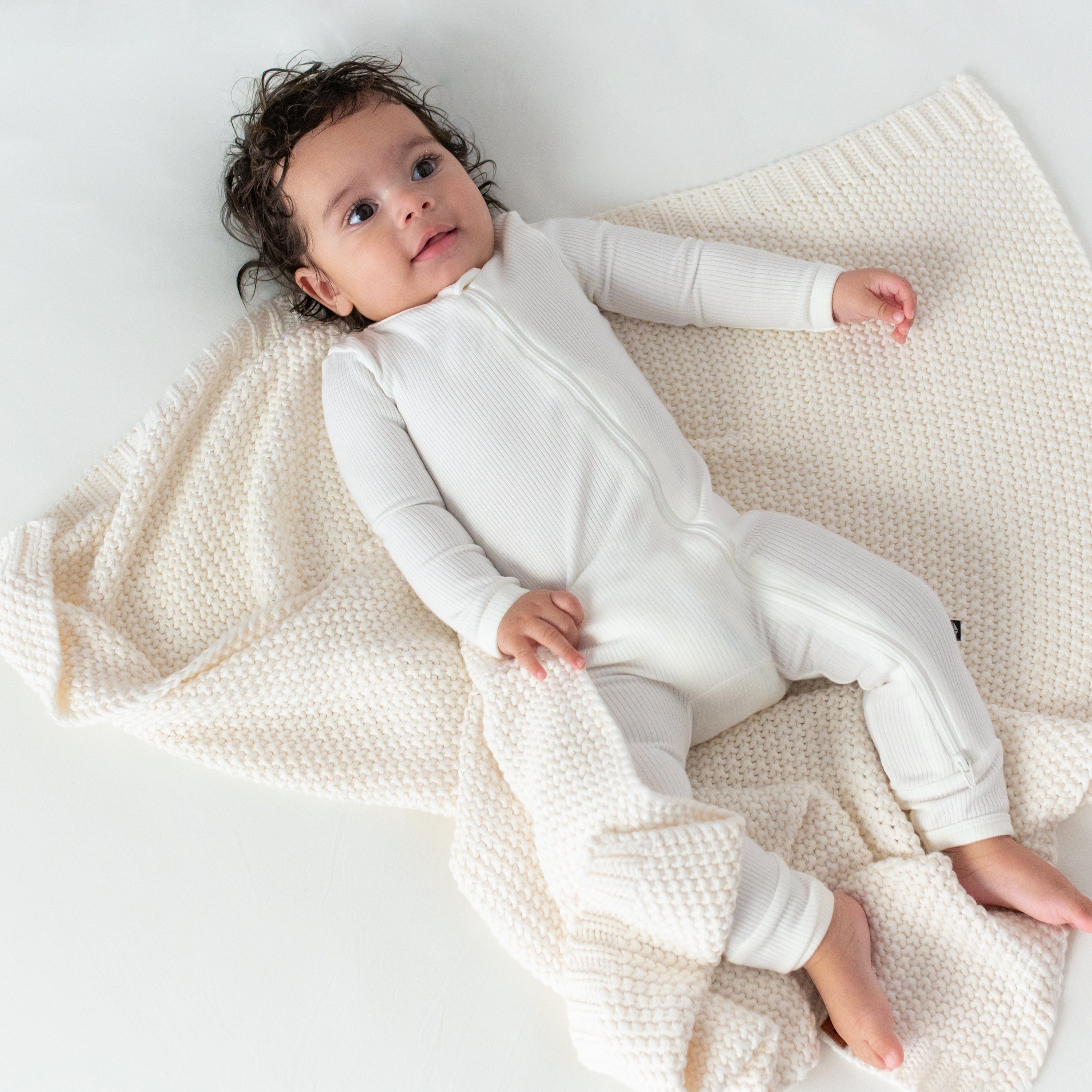  Chunky Knit Baby Blanket in Cloud、mySite、layawaytickets