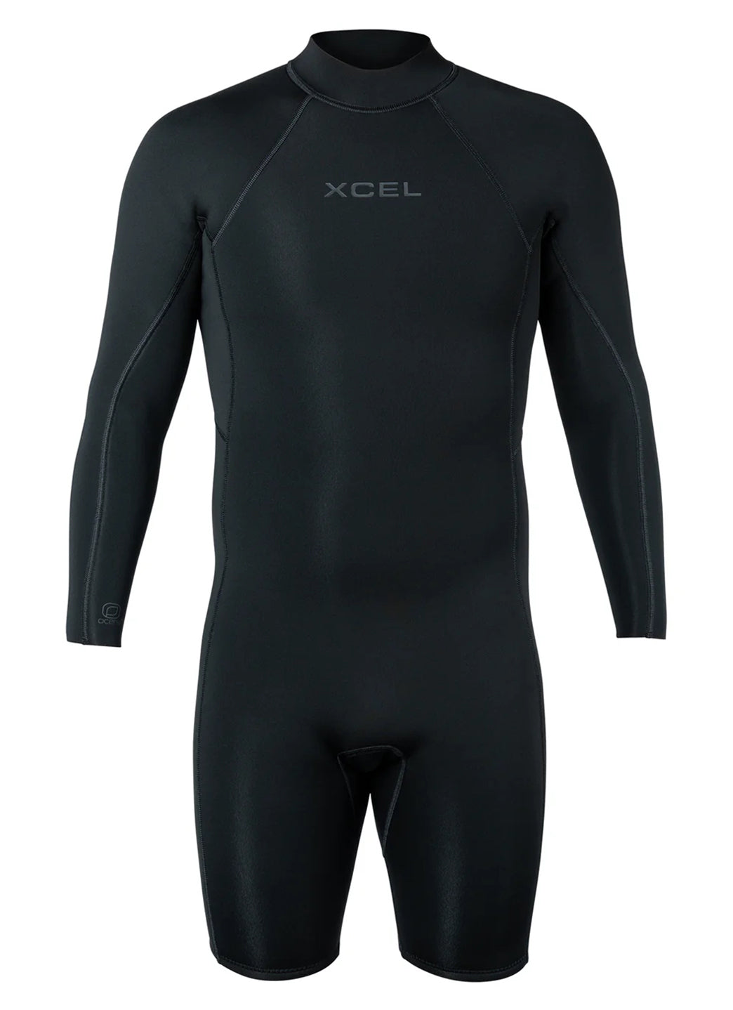 Xcel Men's 2mm Axis Long Sleeve Back Zip Spring Suit、mySite、noshort