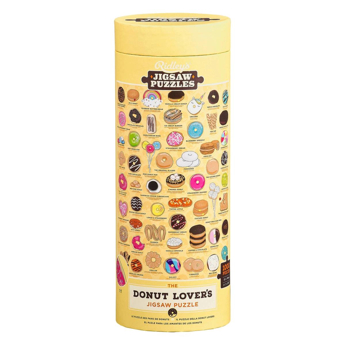 Donut Lover's 1000 Piece Jigsaw Puzzle、mySite、g9winljtr