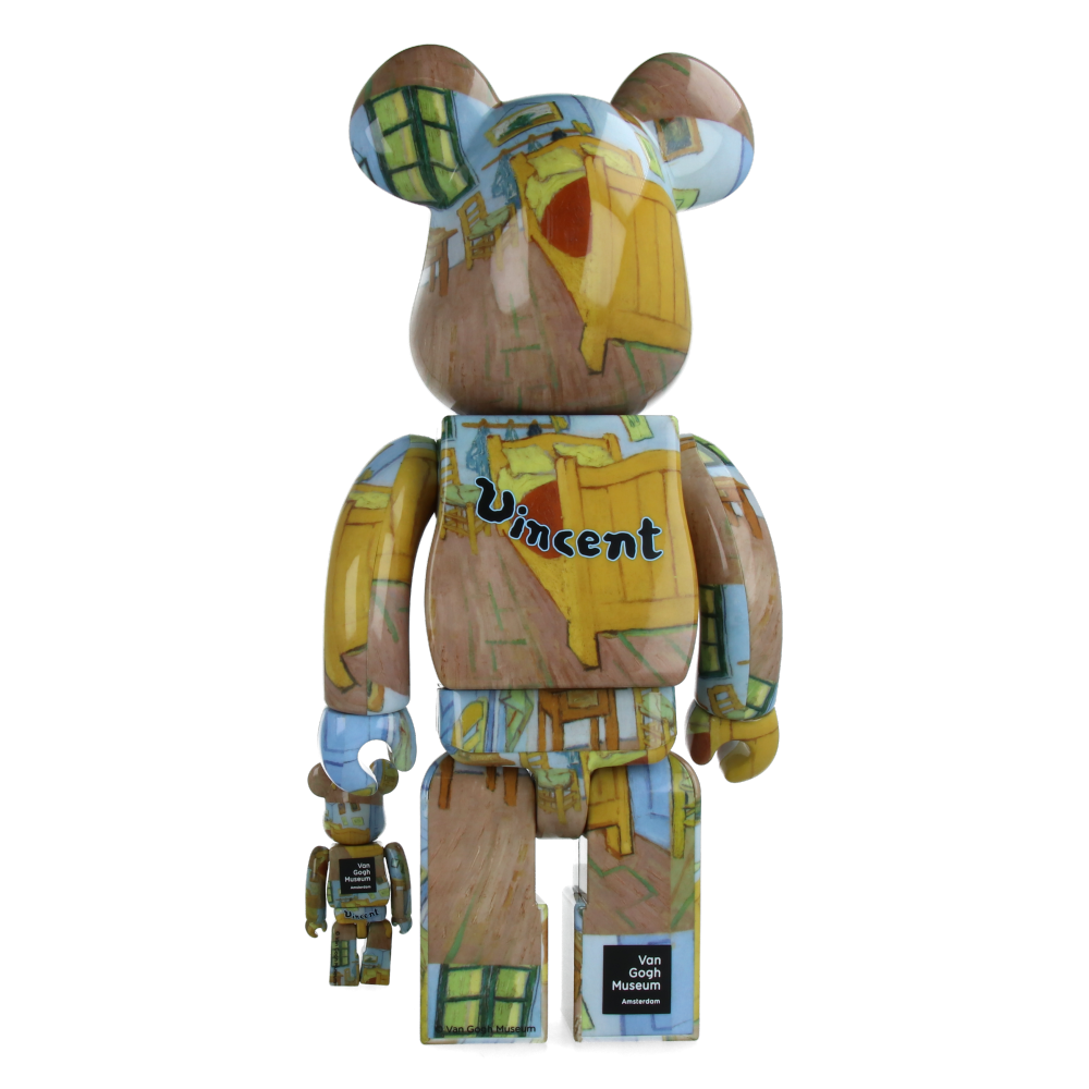  400% + 100% Bearbrick Van Gogh The Bedroom、mySite、greenlandpopulation