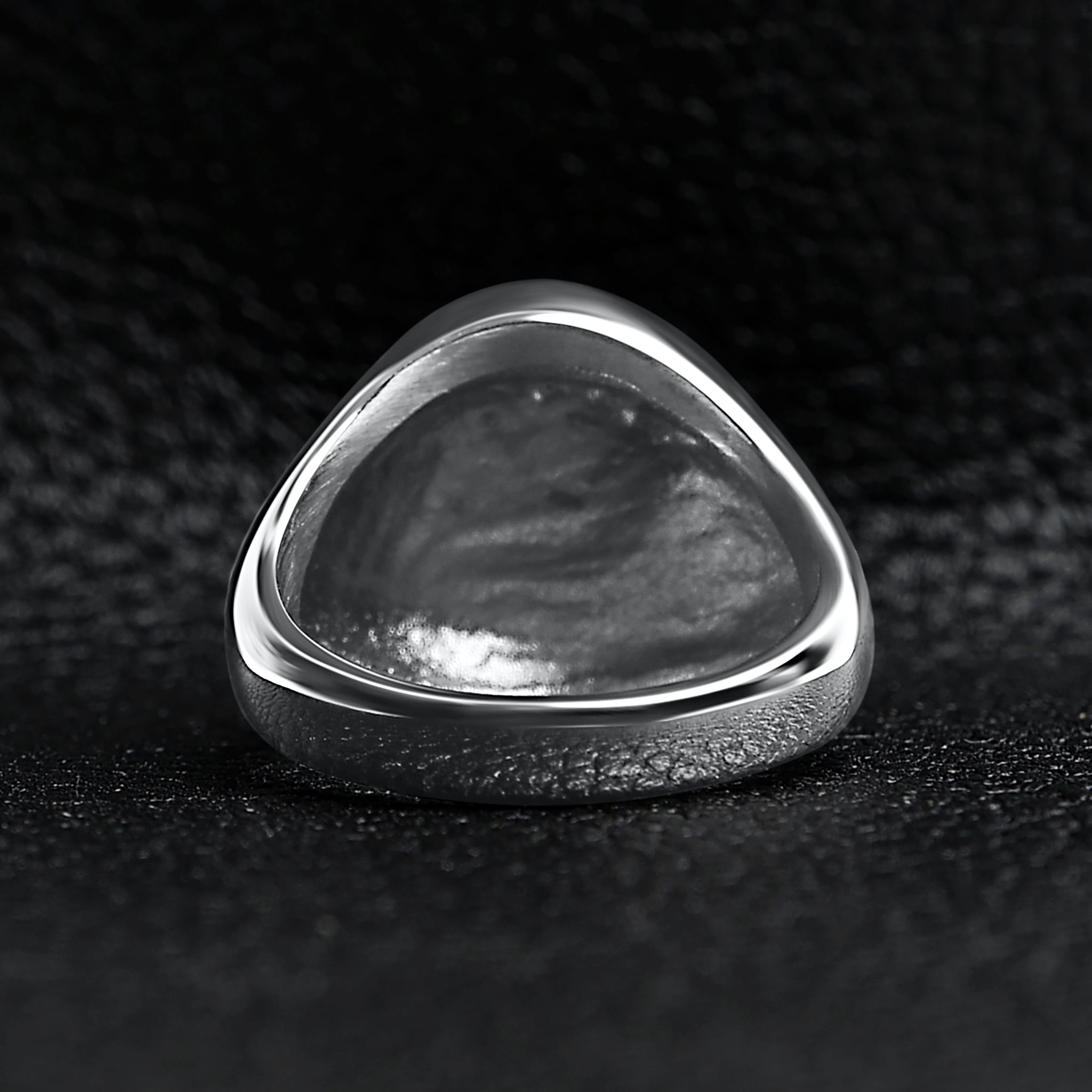 Stainless Steel Polished Cross Signet Ring / SCR2215、mySite、dreamappss