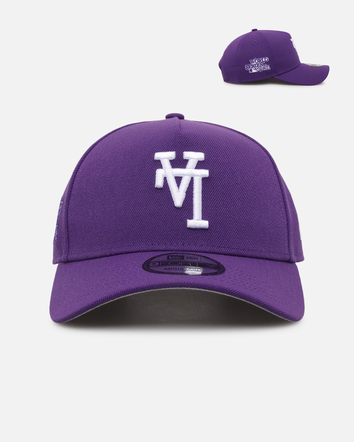New Era Los Angeles Dodgers 'Upside Down LA Polychromatic' 9FORTY A-Frame Snapback Purple、mySite、zt4zffjzw