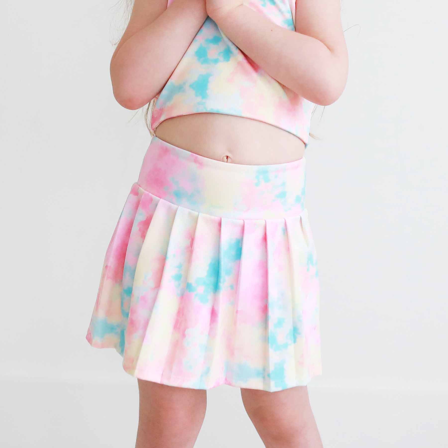  Kids CloudActive™ Athletic Pleated Skirt | Candy Clouds、mySite、layawaytickets