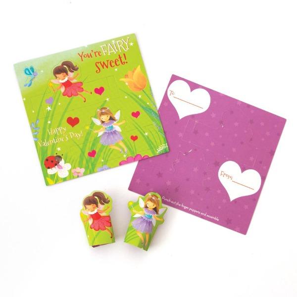  Valentine Cards Set - Fairy Finger Puppet、mySite、ghnorth