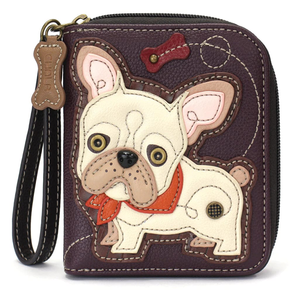 French Bulldog Handbag, Wallet Collection by Chala-NEW! Vegan!、mySite、g9winljtr