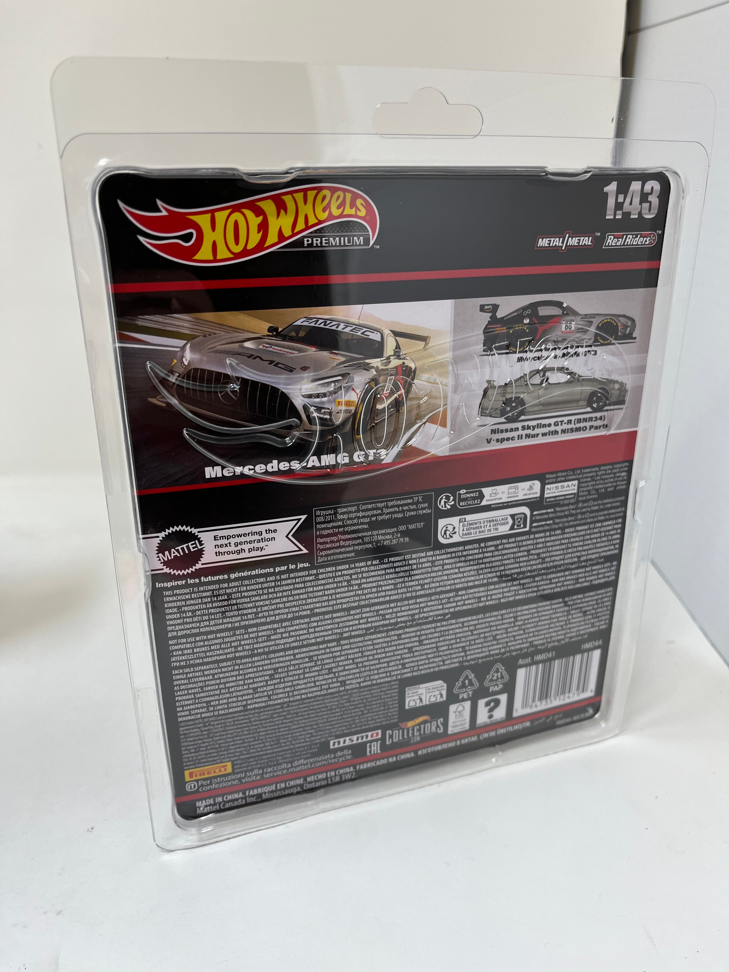 Mercedes-AMG GT3 * 2024 Hot Wheels 1:43 Scale Case C、mySite、hgirdovlk