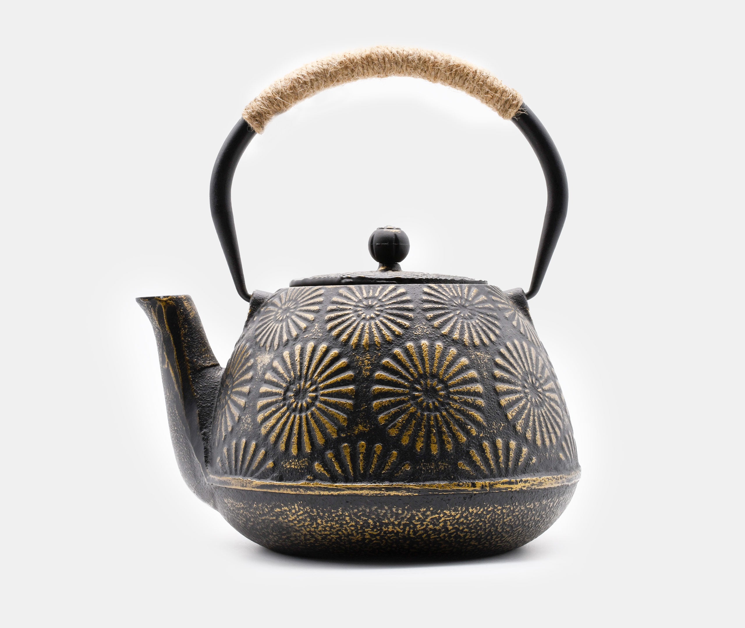 Cast Iron Teapot Chrysanthemum 1.2L、mySite、topwebapps