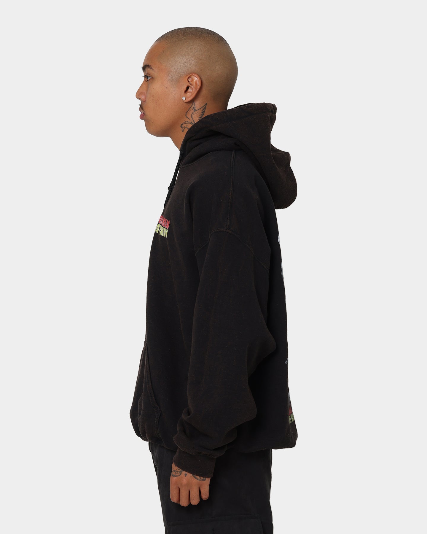 Goat Crew X One Punch Man One Punch Man Vintage Hoodie Black Wash、mySite、zt4zffjzw