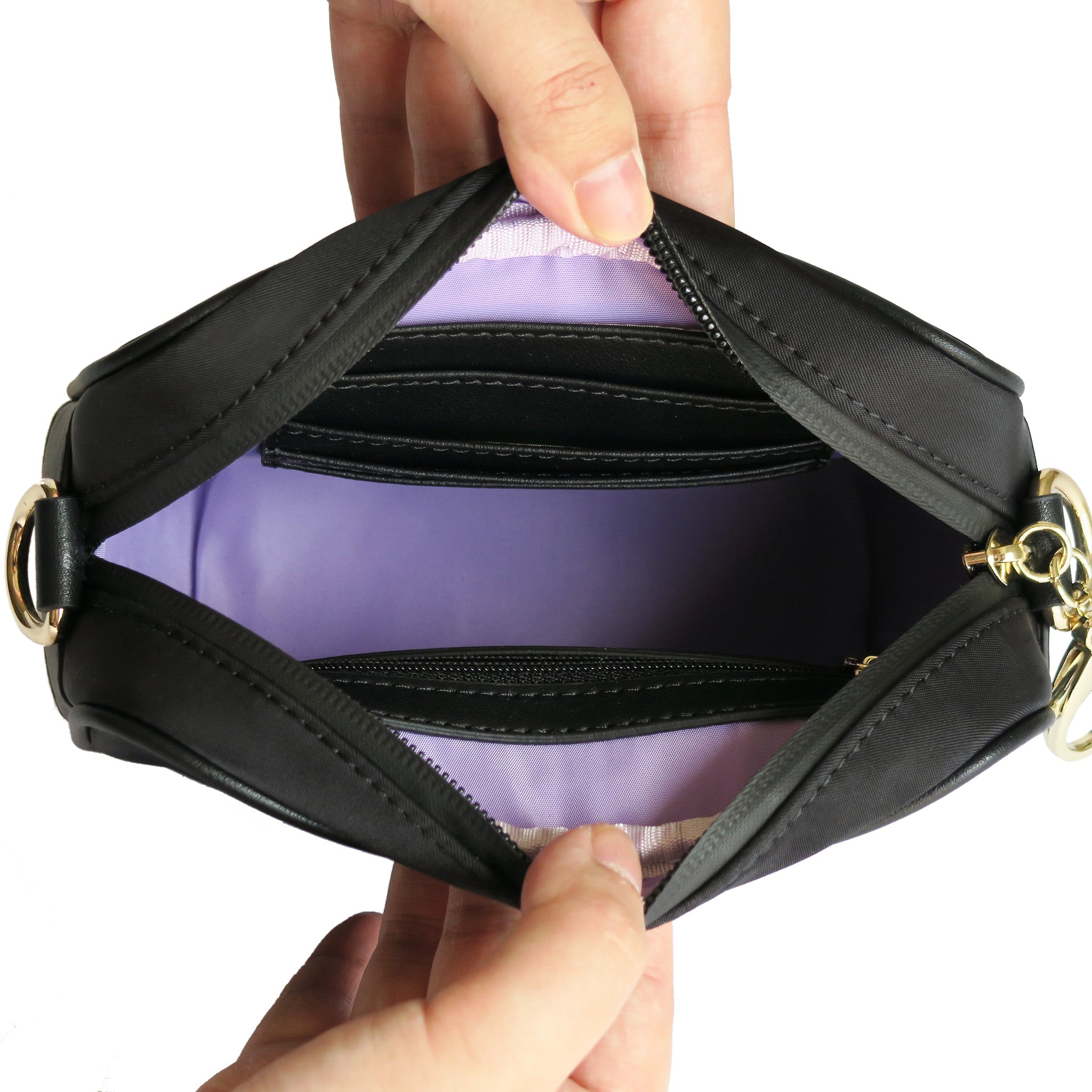 Crissy Mini Crossbody with Classic Clasps Strap、mySite、garagedoors4me