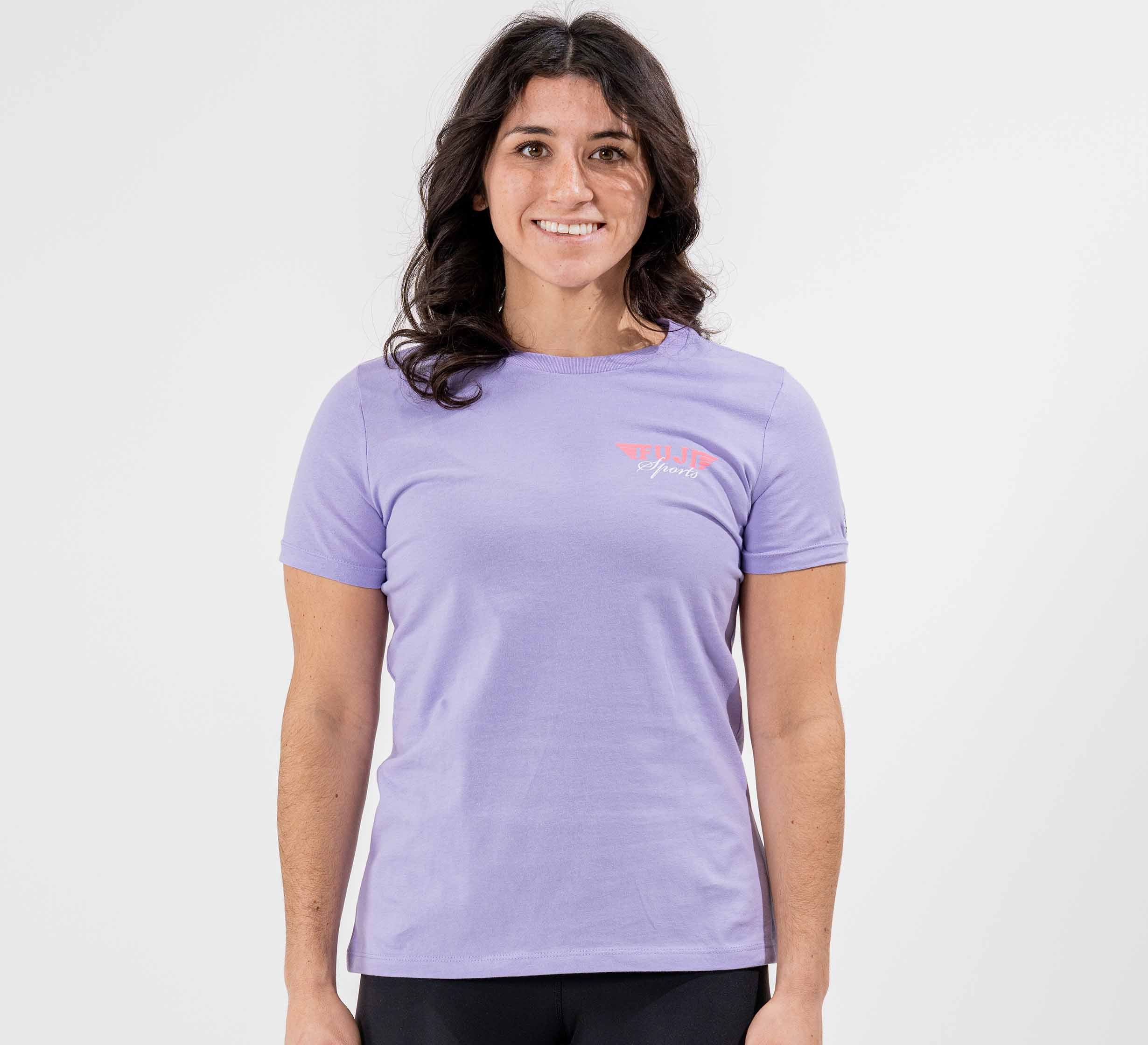 Womens Jiu Jitsu Flight T-Shirt Lavender、mySite、gigharbornorthrealestate