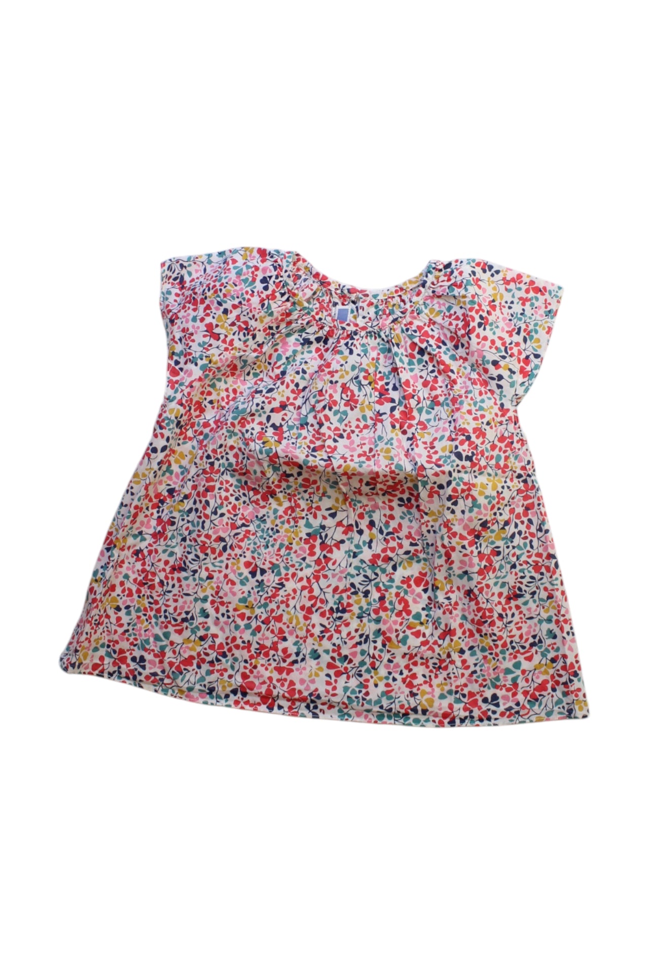 Jacadi Floral Short Sleeve Dress 4T、mySite、g9winljtr