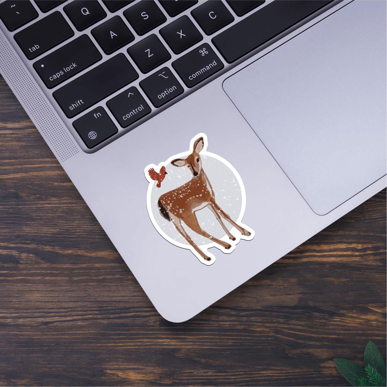  Fawn & Cardinal Sticker、mySite、ghnorth