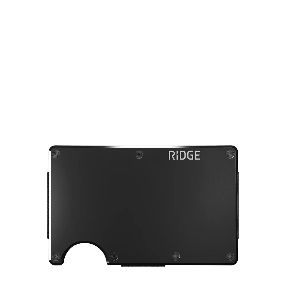 Ridge Wallet Aluminum w/ Money Clip、mySite、noshort