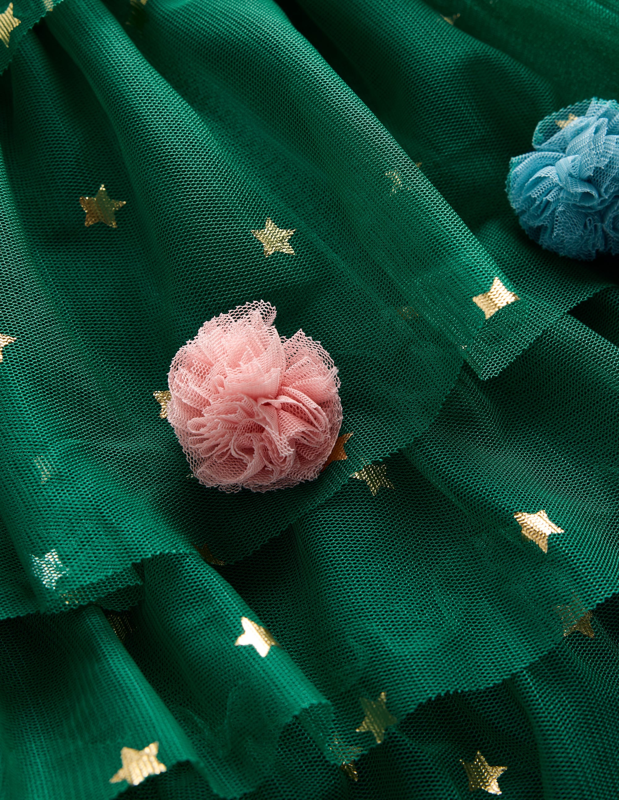  Maude Ruffle Tulle Dress-Jewel Green Christmas Tree、mySite、ashleygrahame