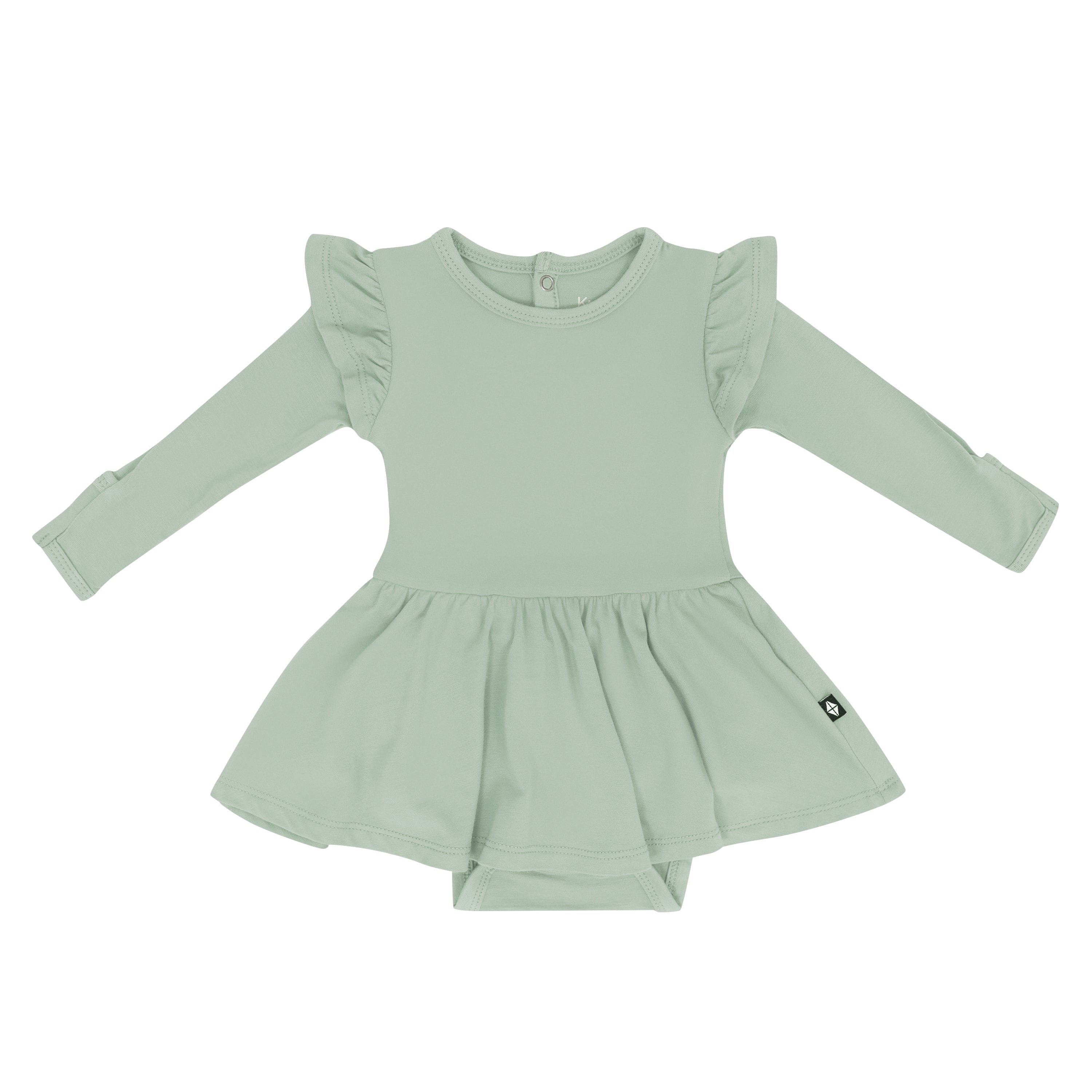  Long Sleeve Twirl Bodysuit Dress in Thyme、mySite、layawaytickets