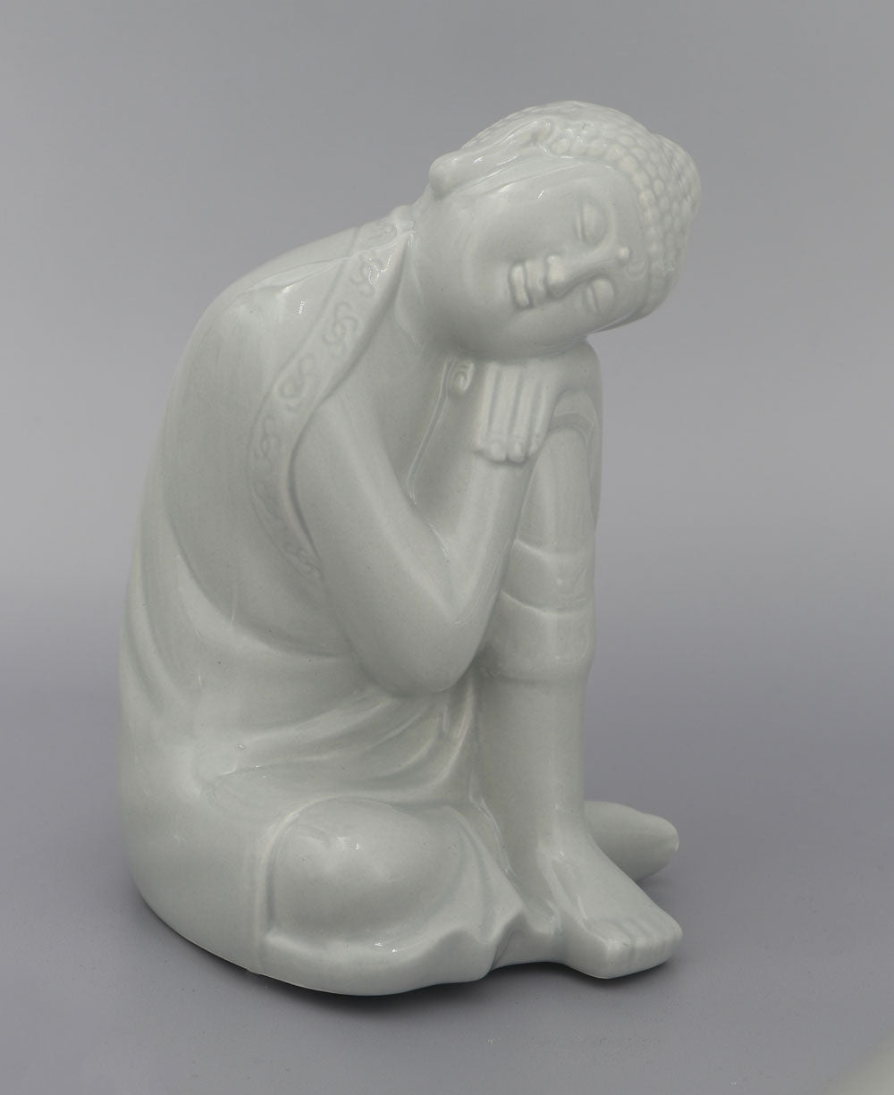 Small Resting Buddha Ceramic Statue、mySite、topwebapps