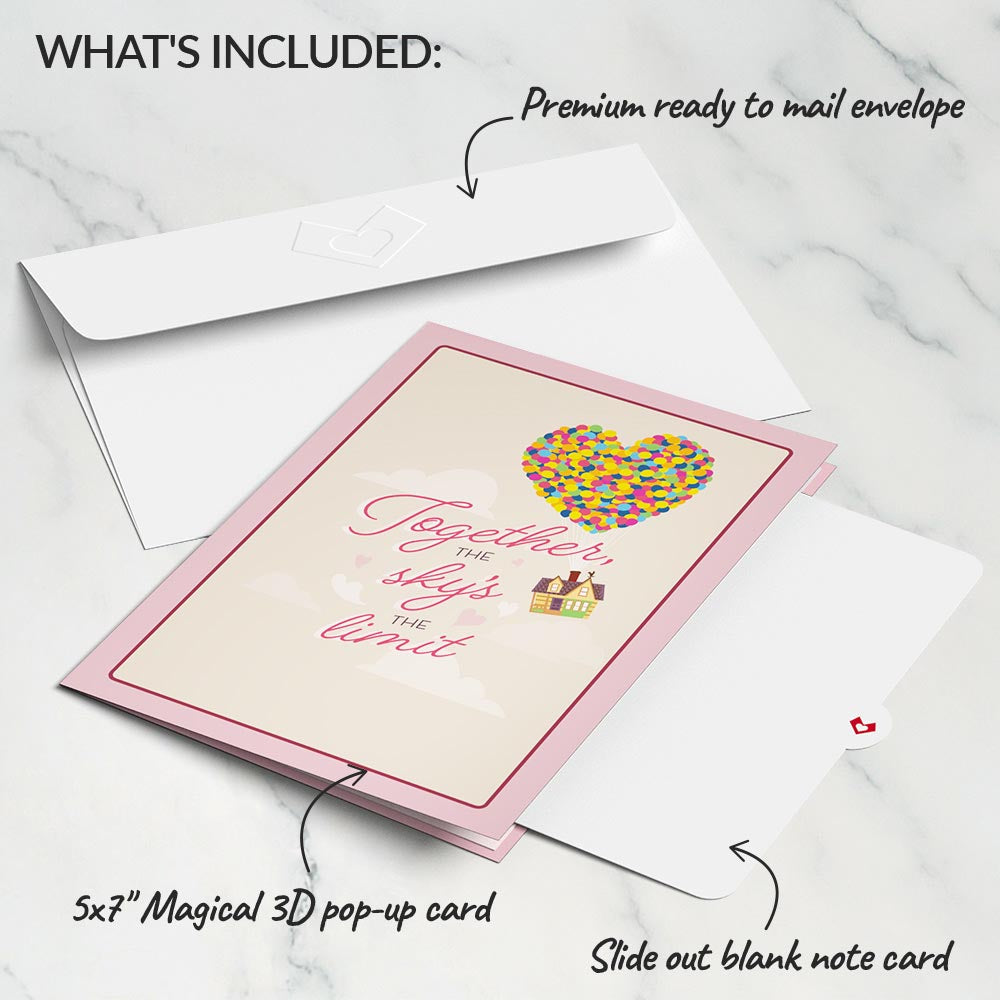Disney and Pixar Up Carl & Ellie Pop-Up Card、mySite、solidvoid