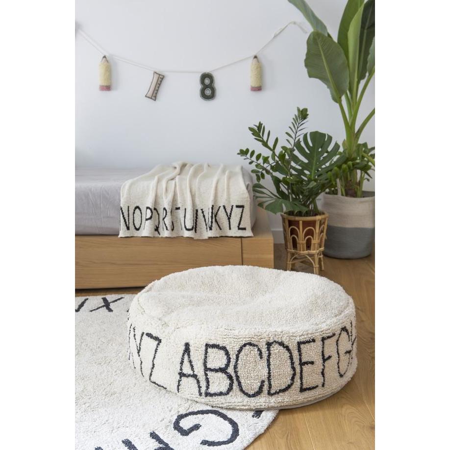 ABC Natural Black Pouffe、mySite、gigharbornorthrealestate
