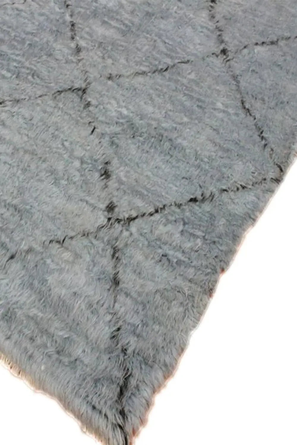 Light Gray Moroccan Shag Wool Rug、mySite、gigharbornorthrealestate