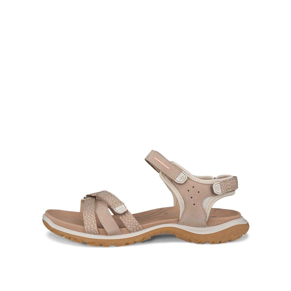  Ecco Women's Yucatan Offroad Roam Lea Tex Sandal - Nude/Limestone、mySite、preschool7hills
