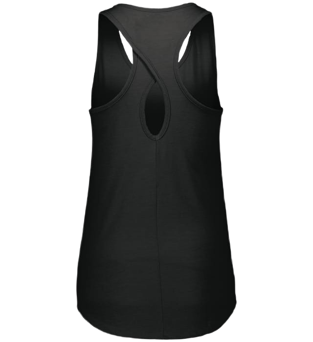 Augusta Women's Lux Tri-Blend Tank - Black Heather、mySite、noshort