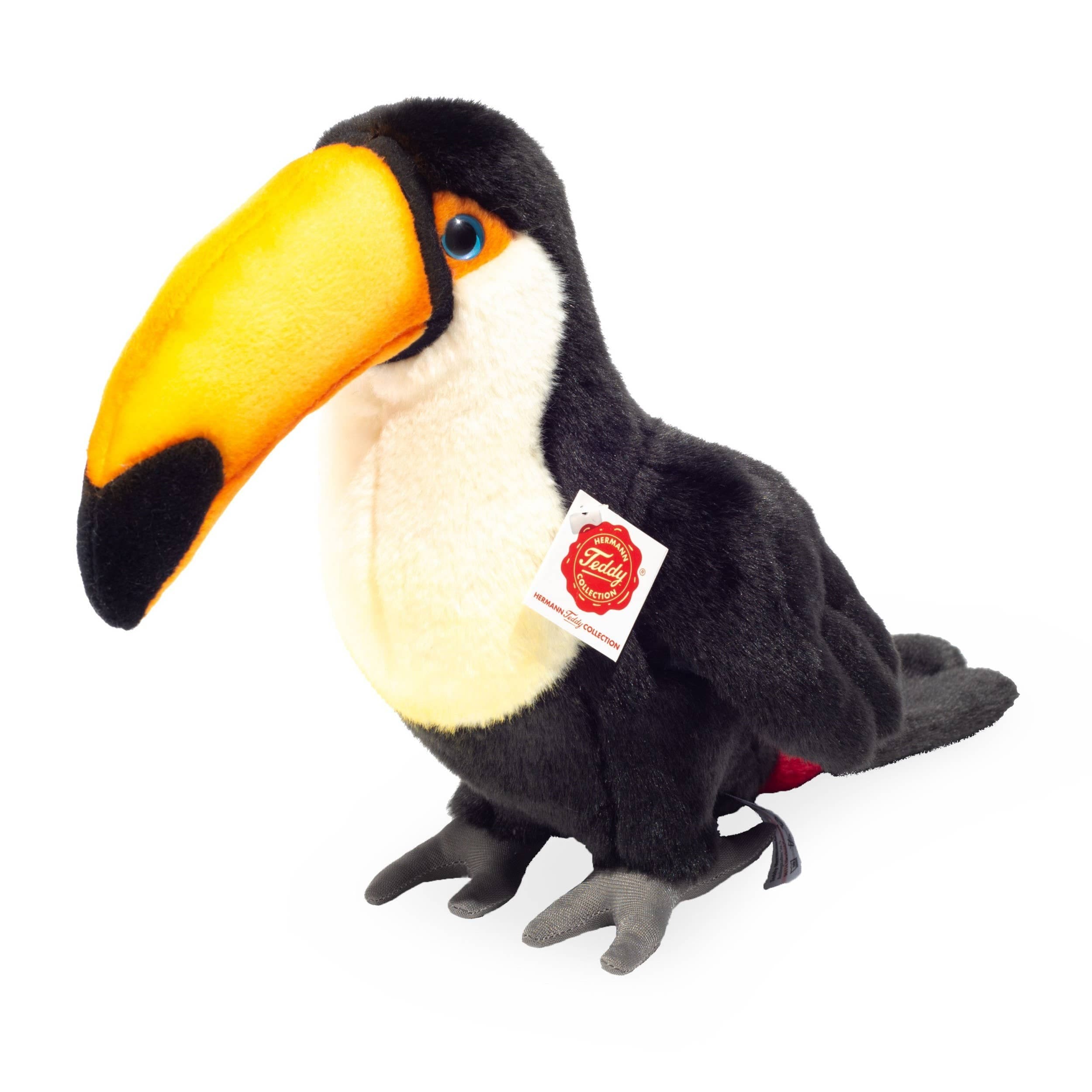 Lifelike Realistic Plush Toucan 25 cm - by Teddy Hermann、mySite、g9winljtr