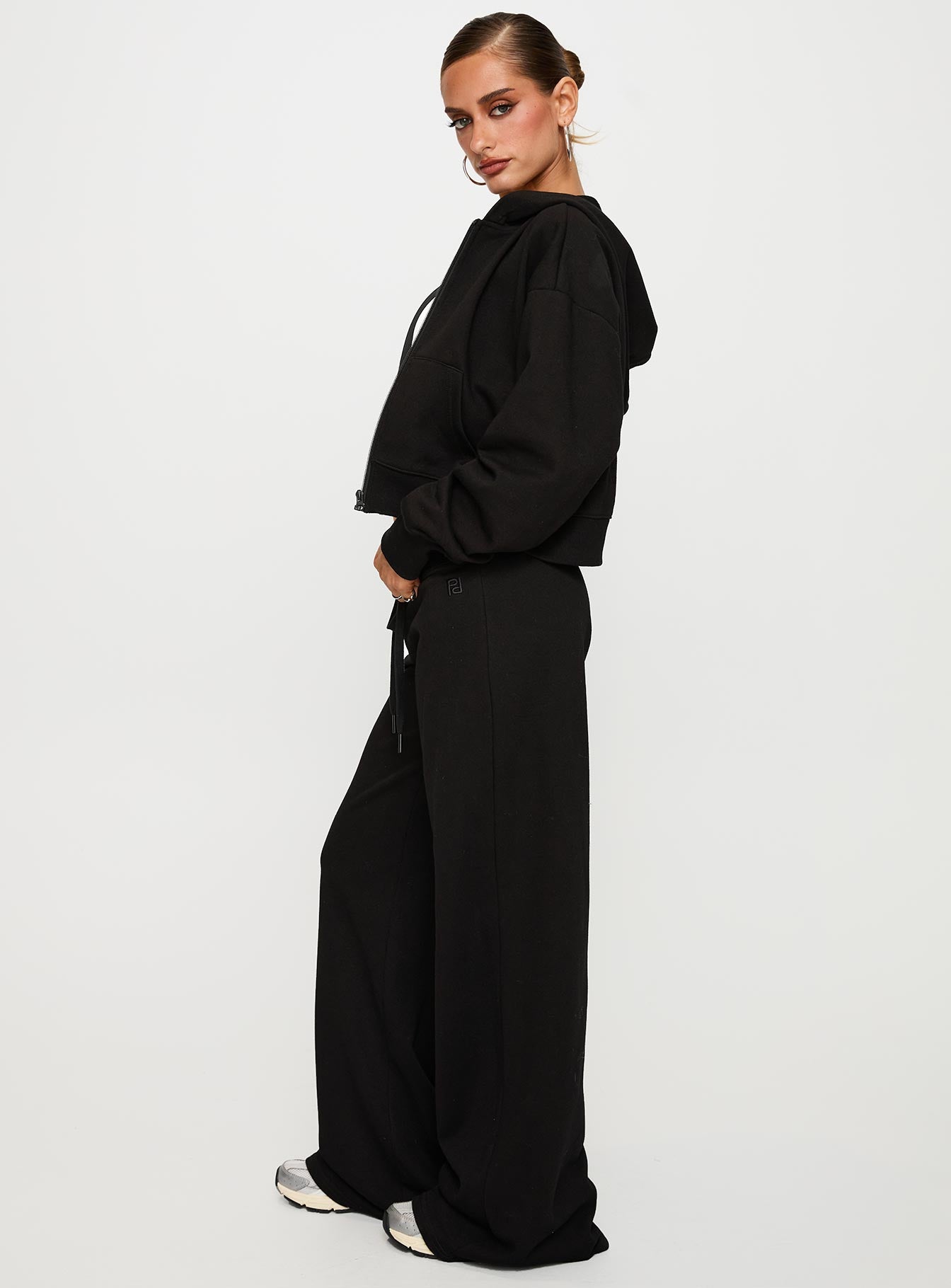 Mindful Low Rise Pant Black、mySite、solidvoid