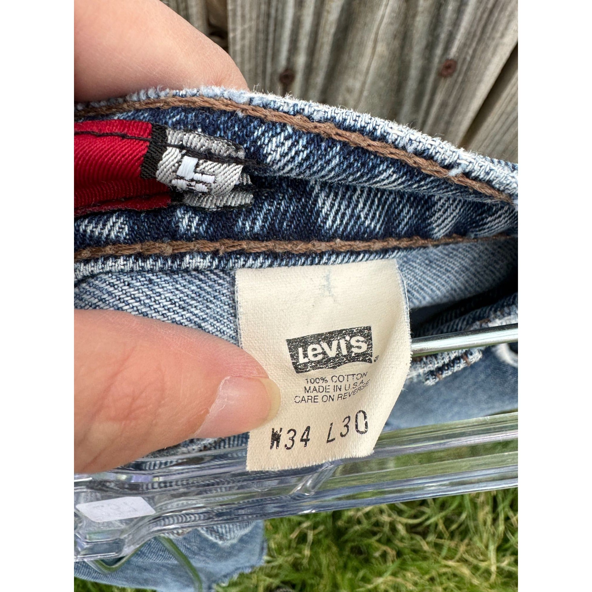 97' Levi's silverTab Loose Fit Cut Off Raw Hem Denim Jean Shorts 34、mySite、garagedoors4me