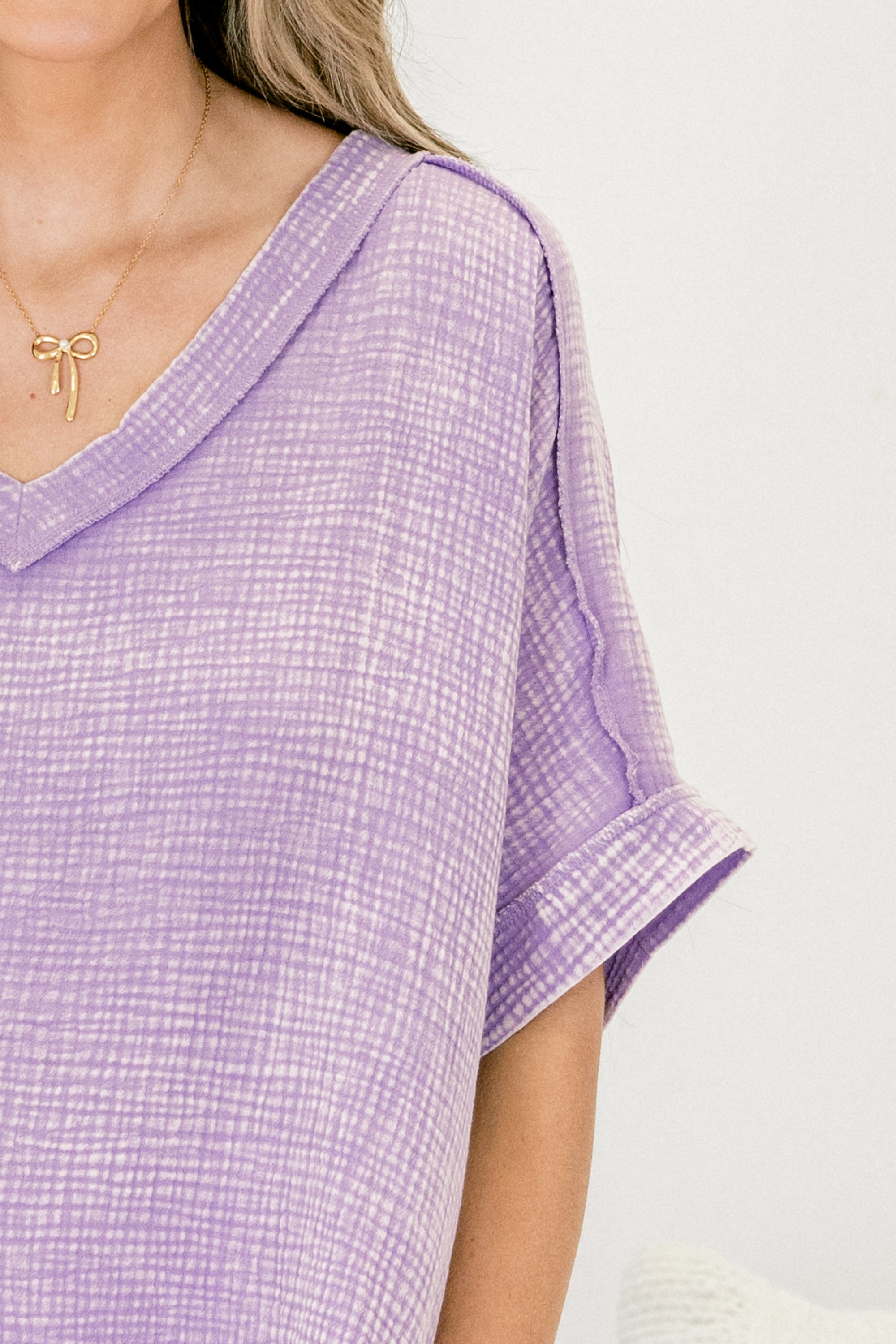  Love Like You Mean It Top, Lavender、mySite、justintrudeaud