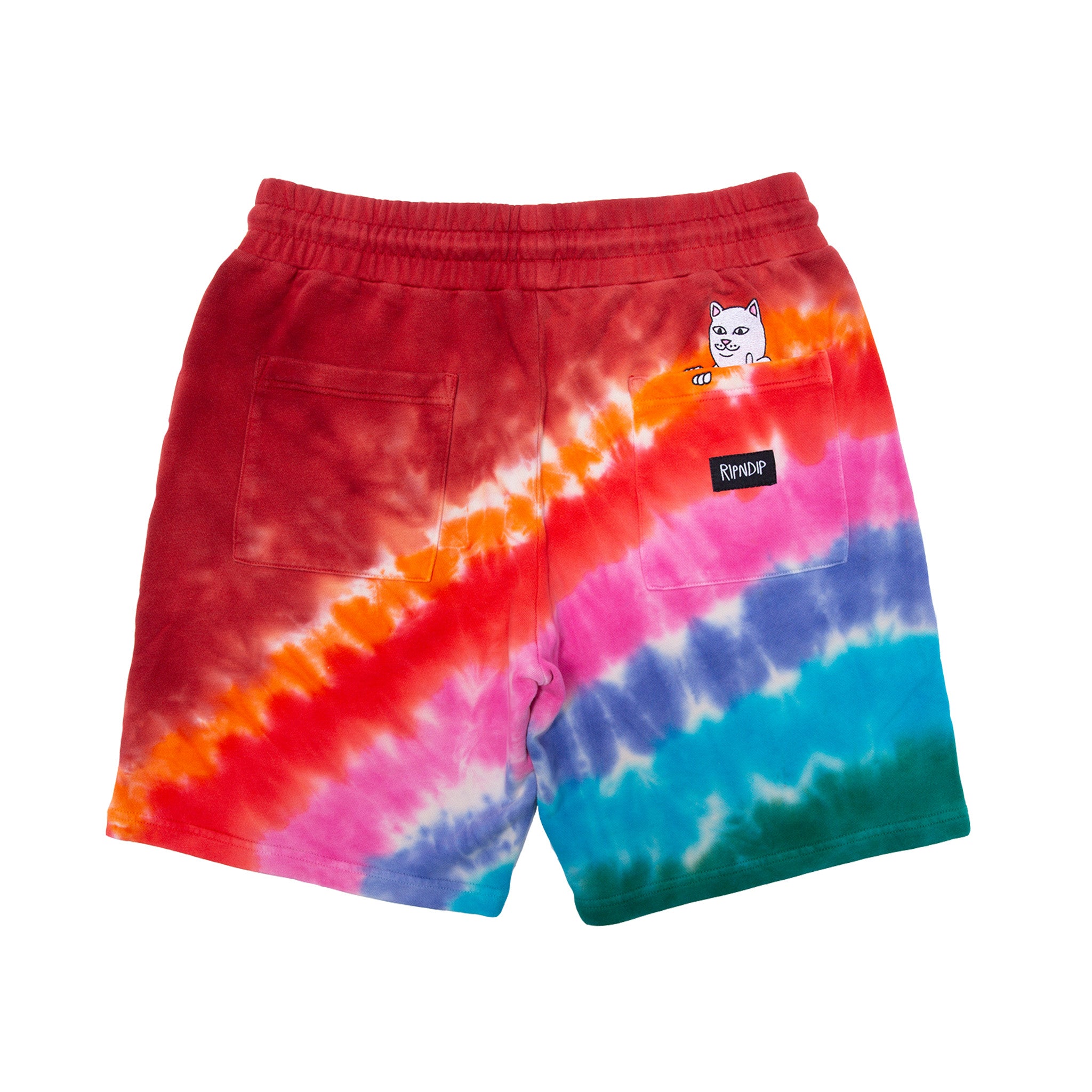  OG Prisma Embroidered Sweatshorts (Red Tie Dye)、mySite、merchandisen