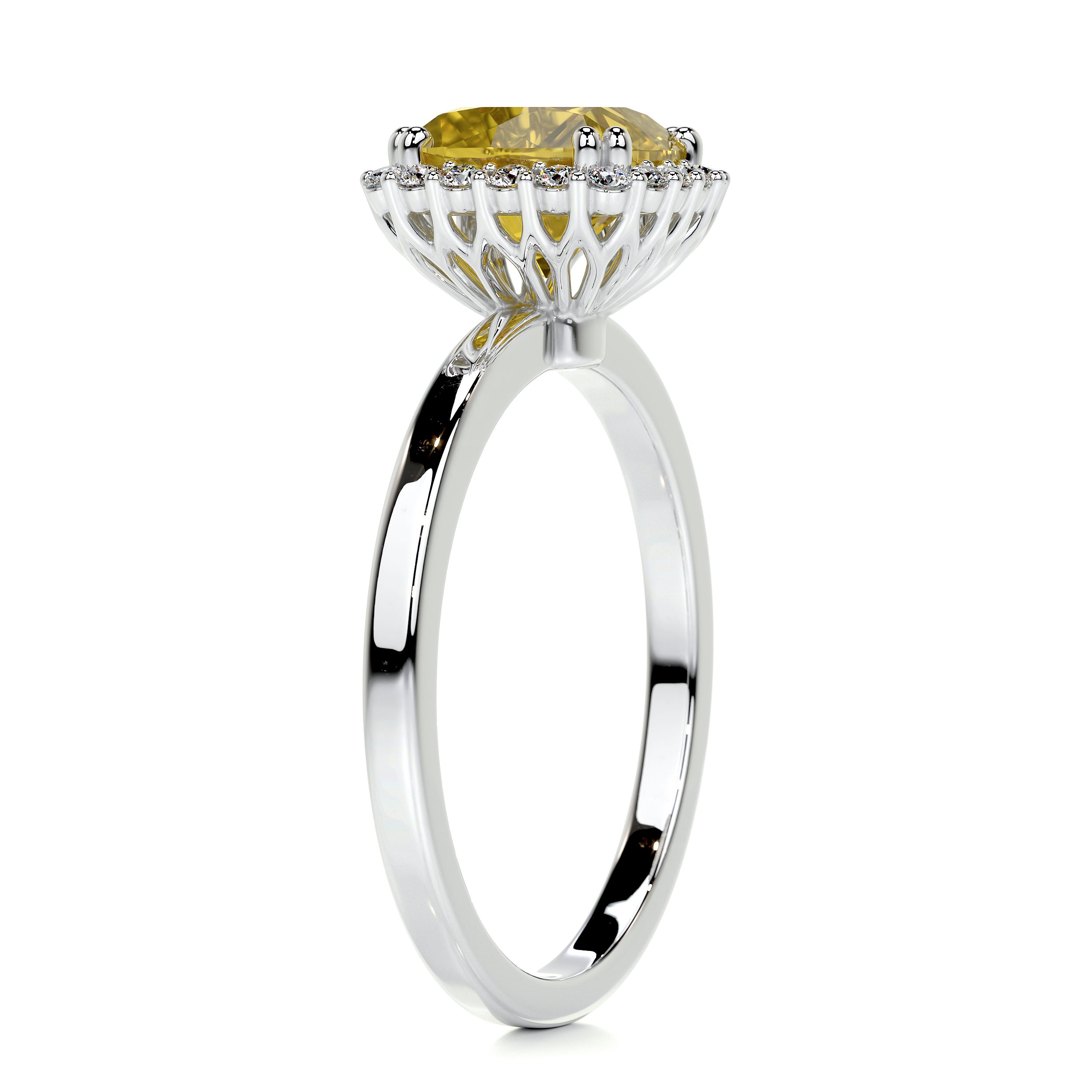 Emery Fantasy Diamond Engagement Ring - 14K White Gold、mySite、hinf8tx79
