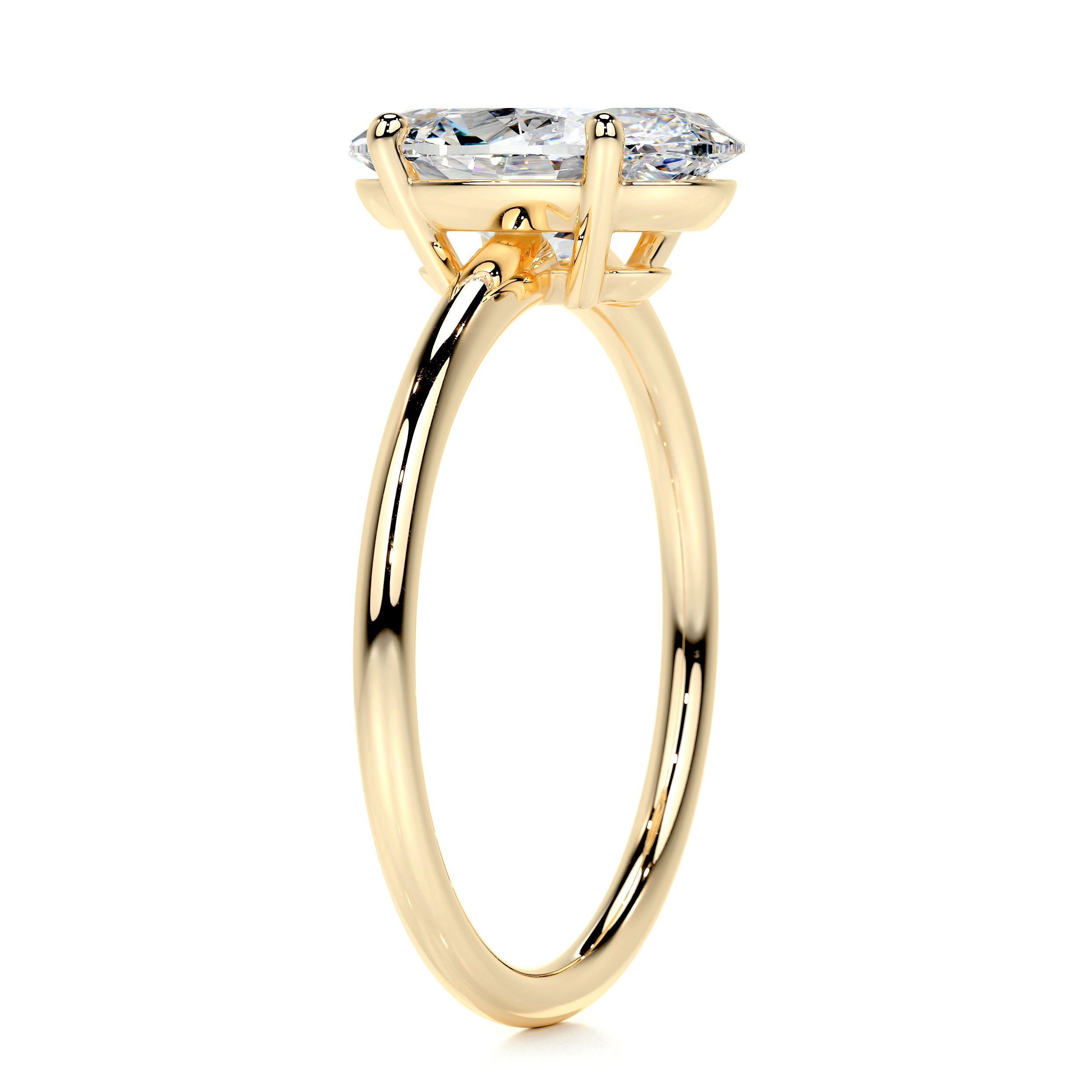 Adaline Diamond Engagement Ring -18K Yellow Gold (RTS)、mySite、hinf8tx79