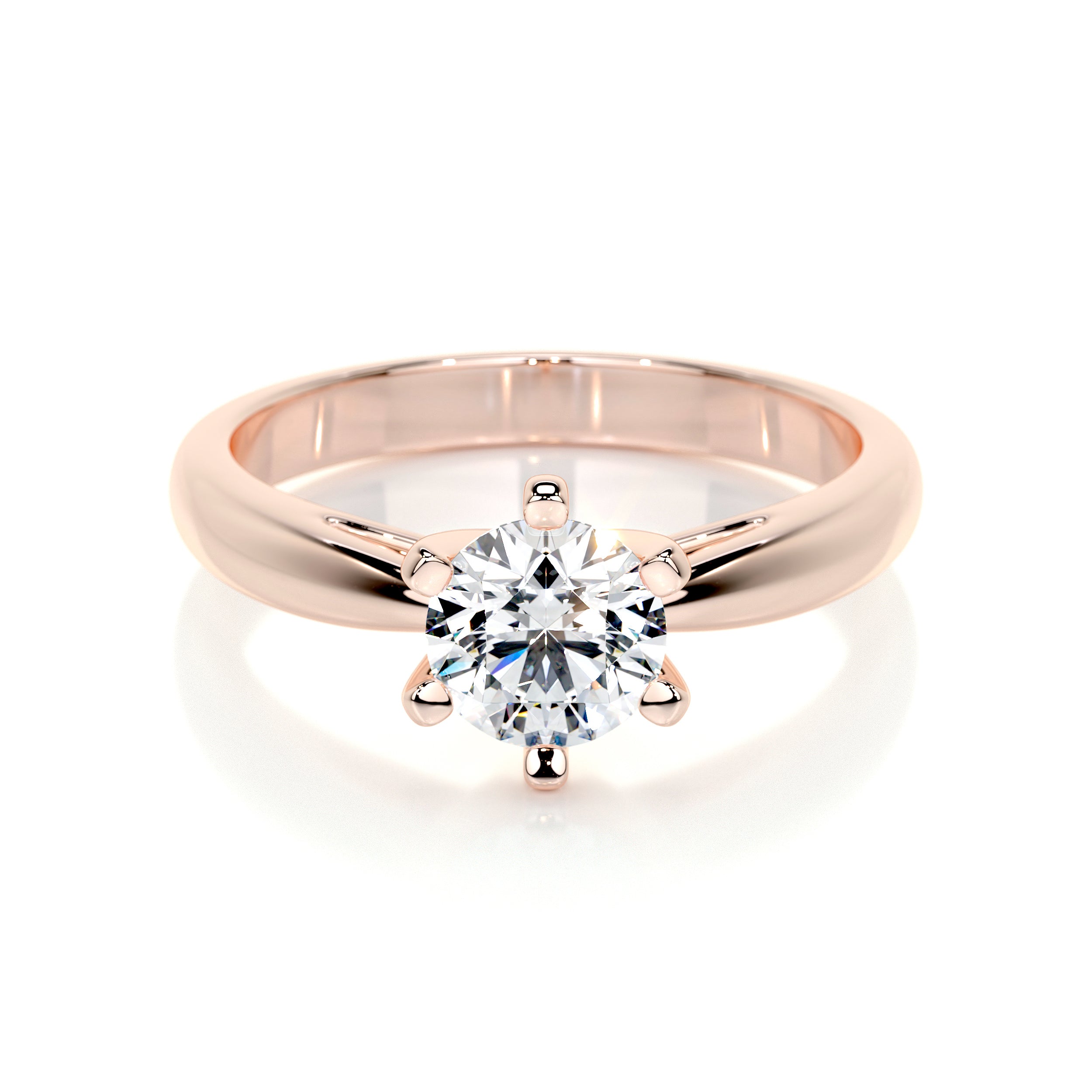Samantha Lab Grown Diamond Ring -14K Rose Gold、mySite、hinf8tx79