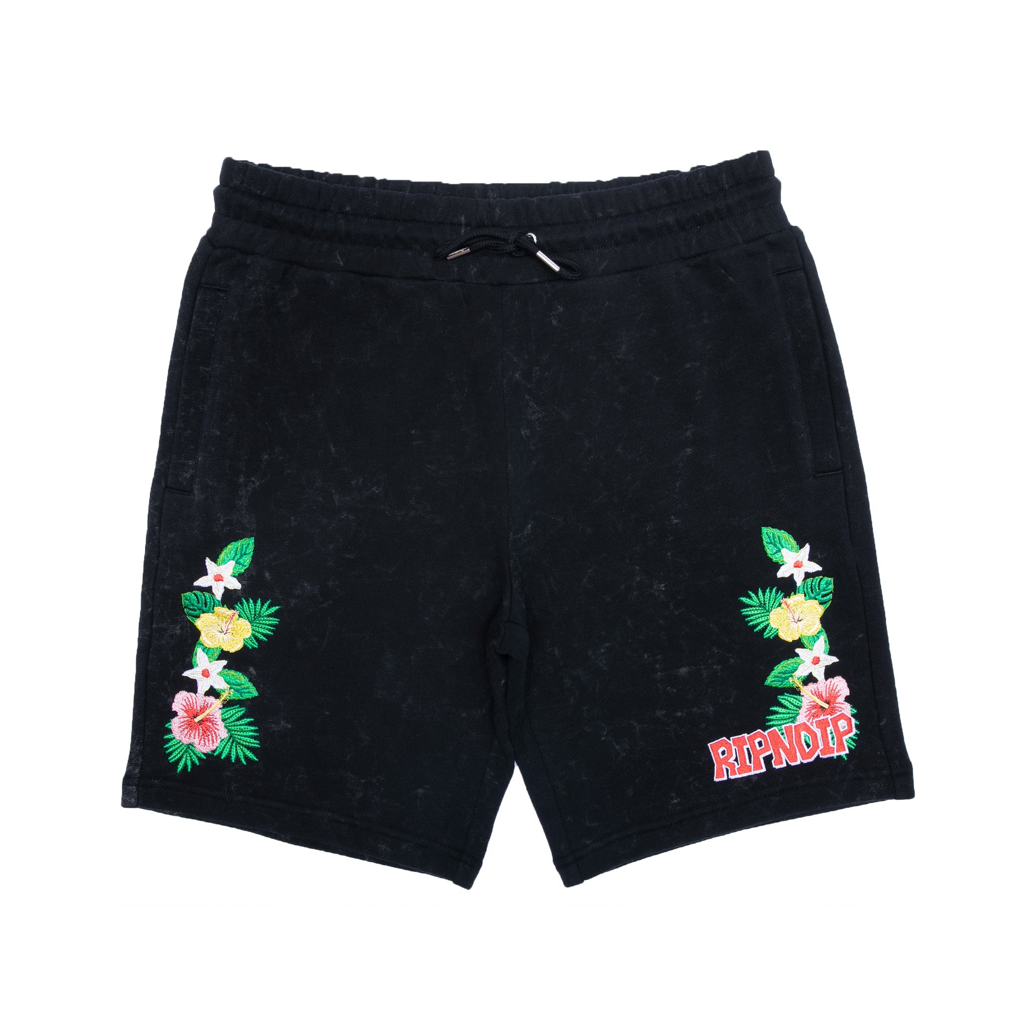  Aloha Nermal Sweatshorts (Black Mineral Wash)、mySite、merchandisen