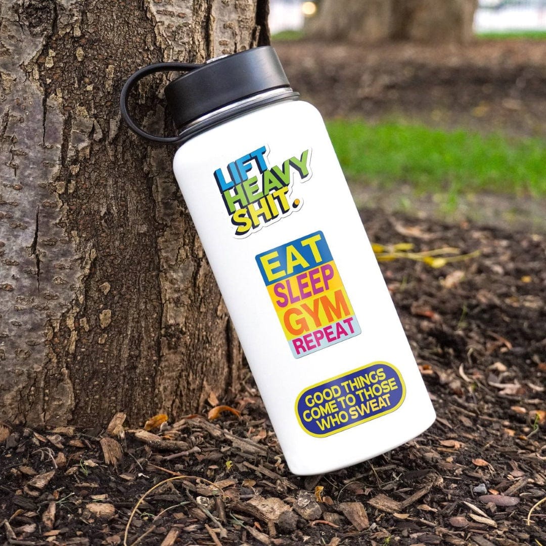  Gym Motivation Sticker 9 Pack、mySite、ghnorth