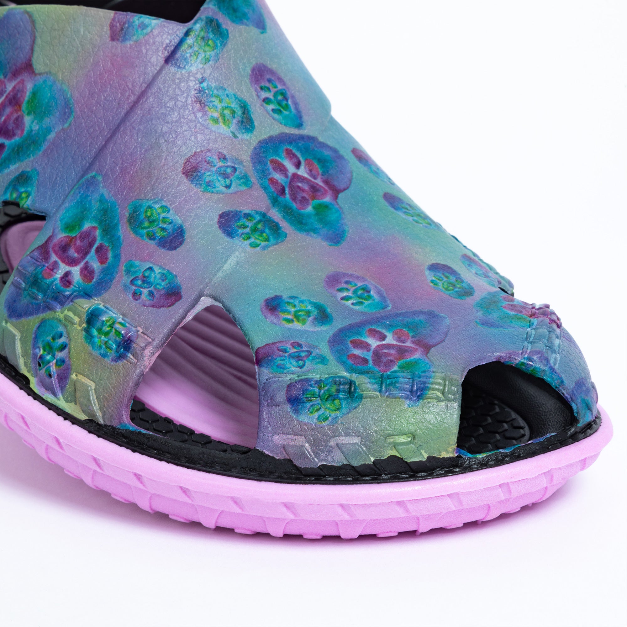 Paw Print Slingback Summer Sandals、mySite、camillekostekn