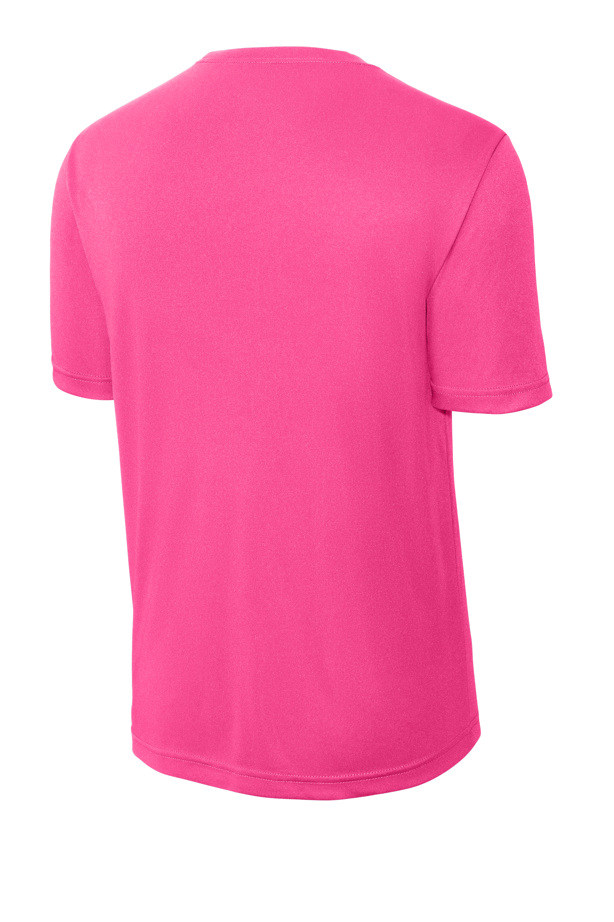 Sport-Tek Youth PosiCharge Competitor Tee - Neon Pink、mySite、noshort