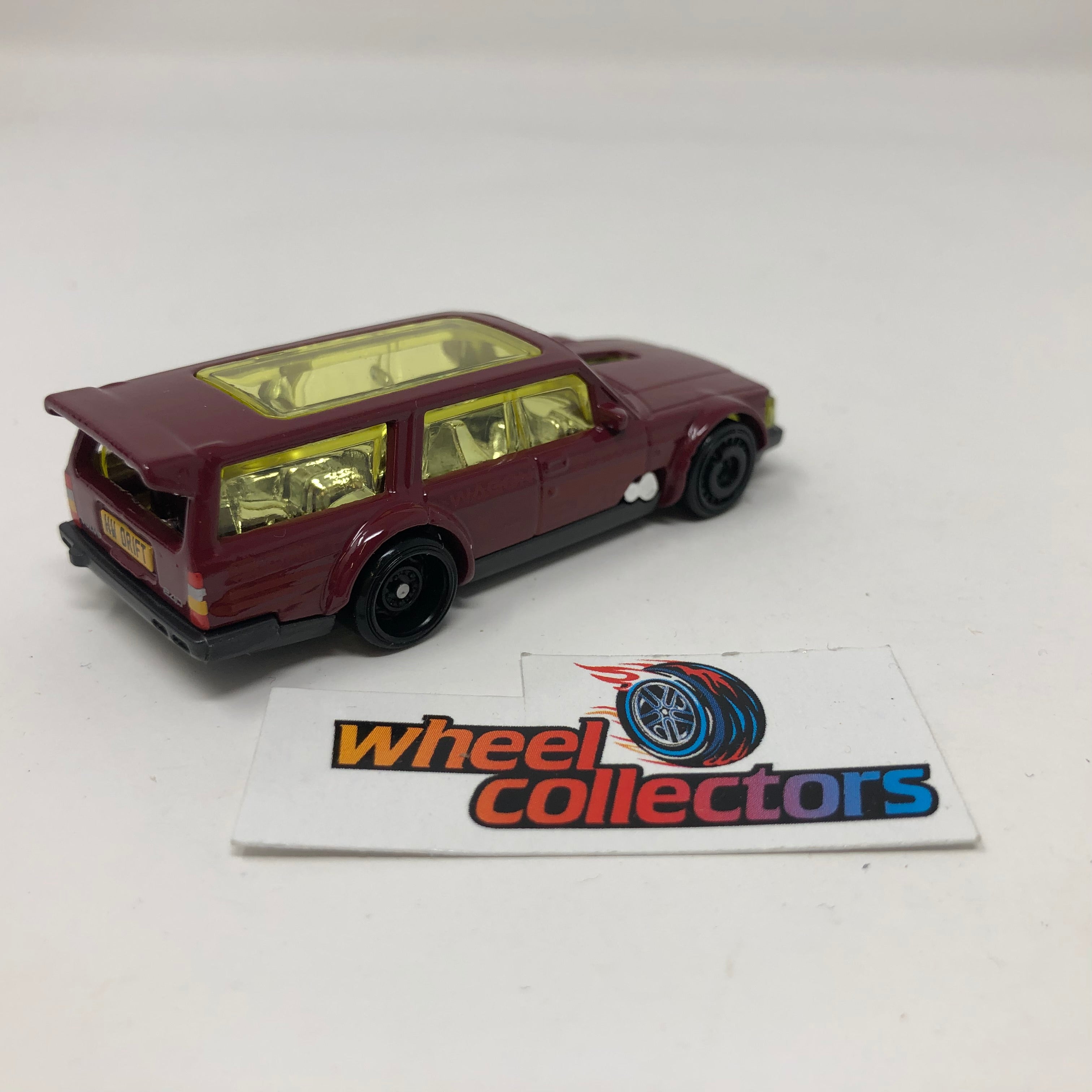 Volvo 240 Drift Wagon * Burgandy * Hot Wheels Loose 1:64 Scale、mySite、hgirdovlk