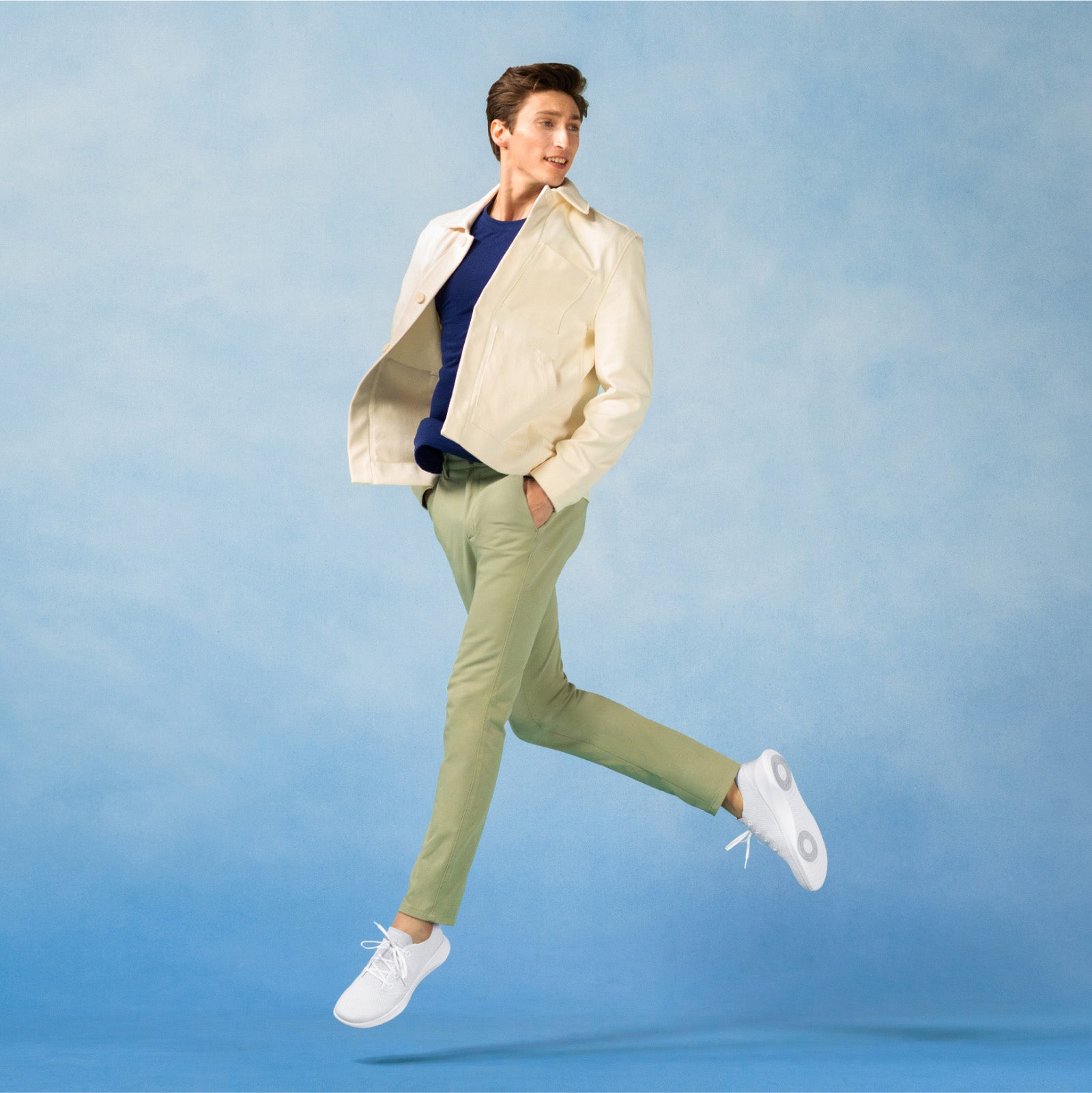  Men's SuperLight Tree Runners - Blizzard (Blizzard Sole)、mySite、preschool7hills