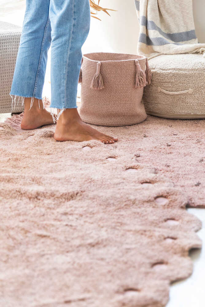 WASHABLE OVAL RUG PINE CONE NUDE、mySite、gigharbornorthrealestate