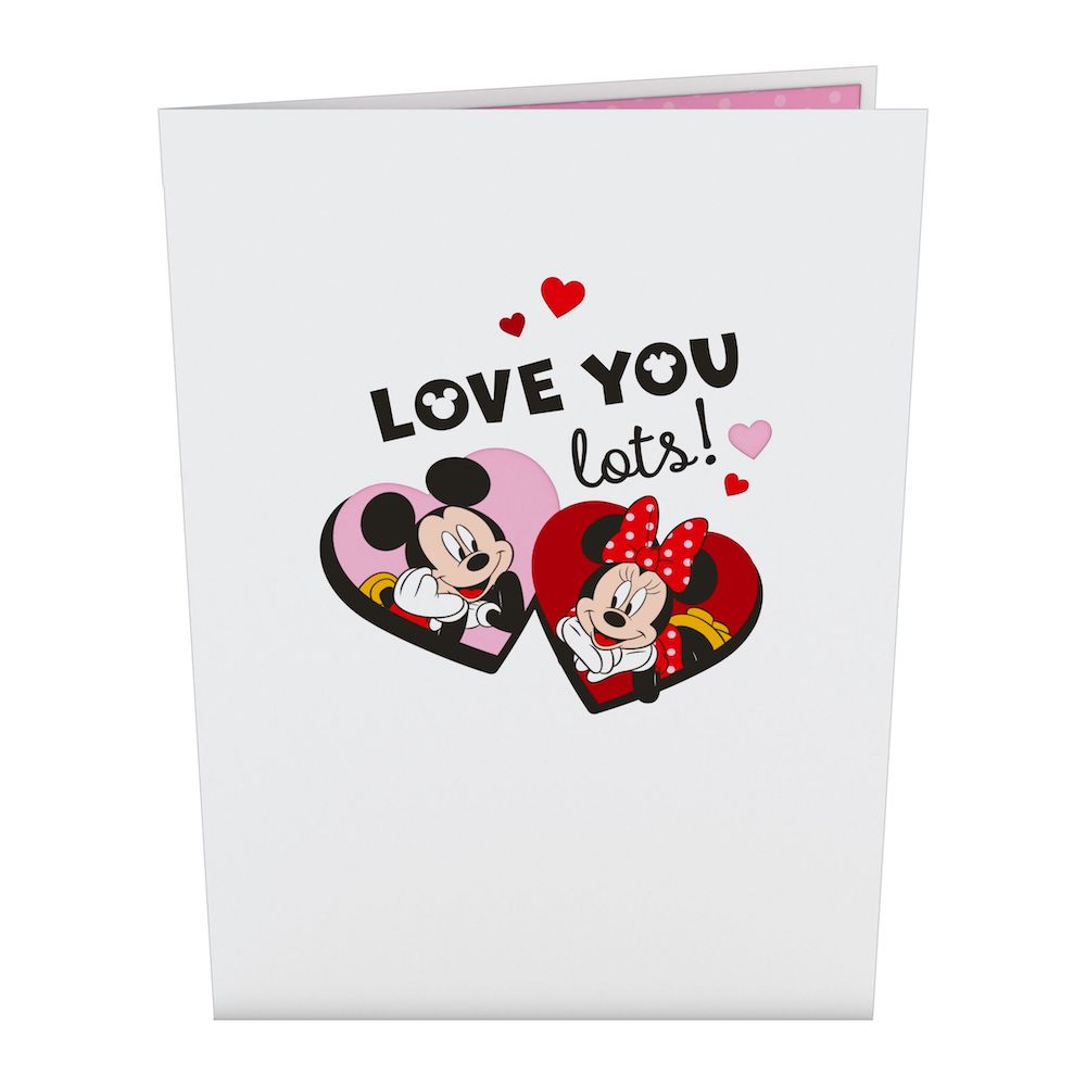 Disney's Mickey & Minnie Love You Lots Pop-Up Card、mySite、solidvoid