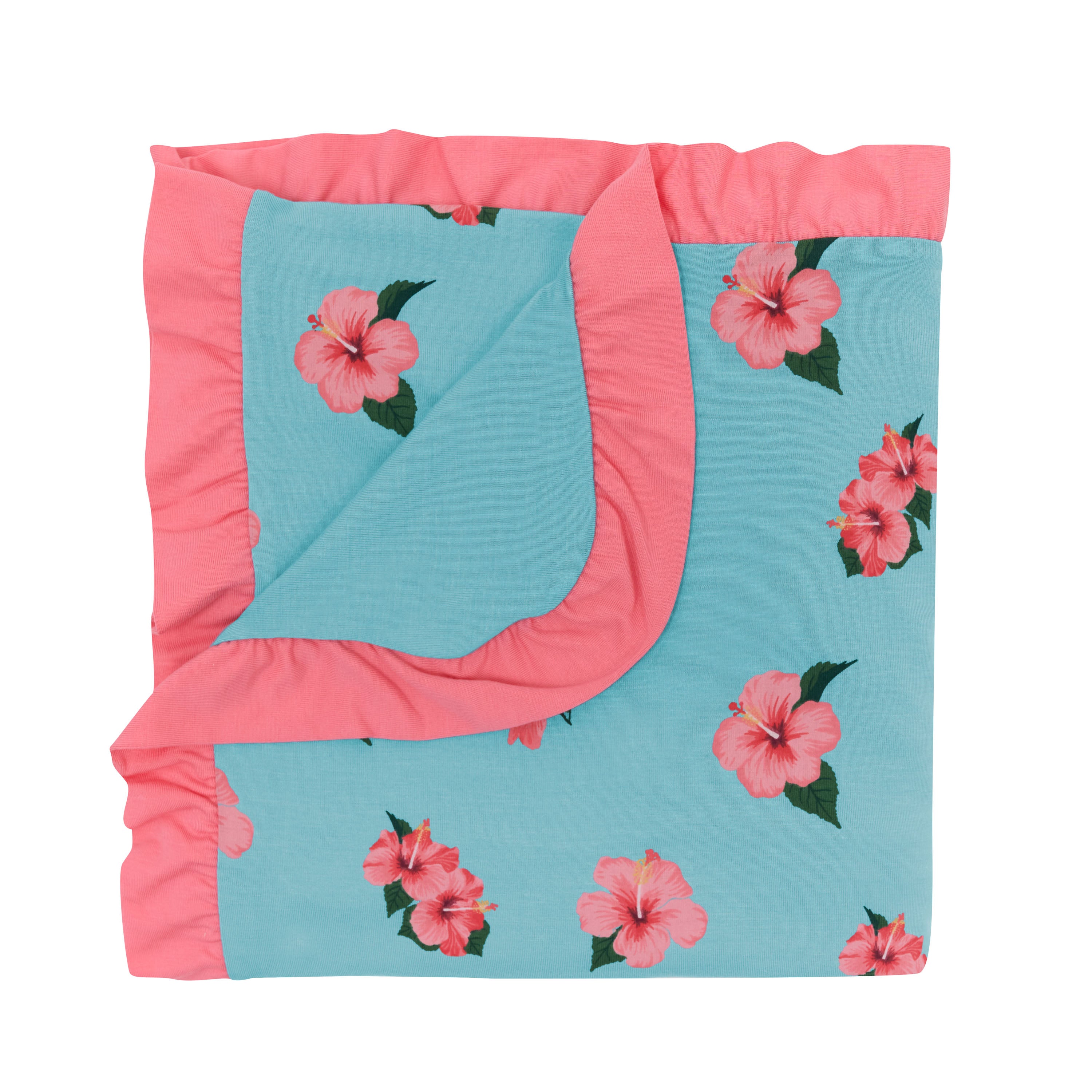  Ruffle Baby Blanket in Hibiscus 0.5、mySite、layawaytickets