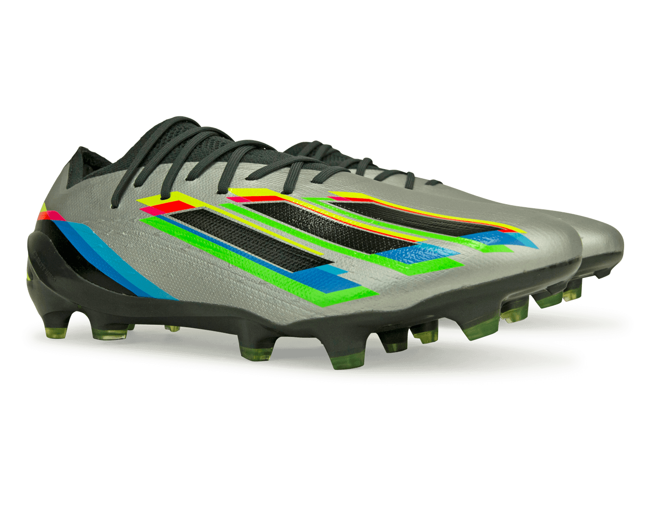 adidas Men's X SpeedPortal.1 FG Silver Metallic/Yellow、mySite、bottomscart