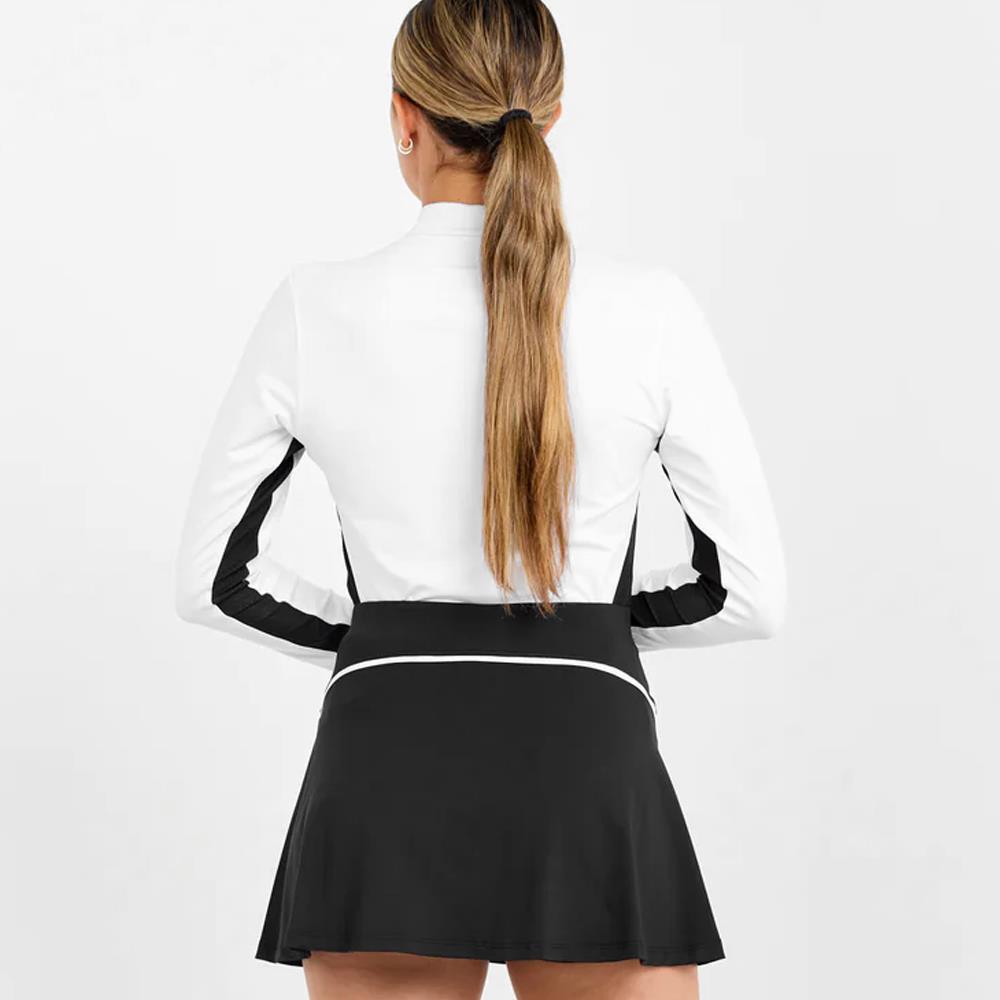 Sofibella Women's Monochrome 14 High Waist Skirt - Black/White