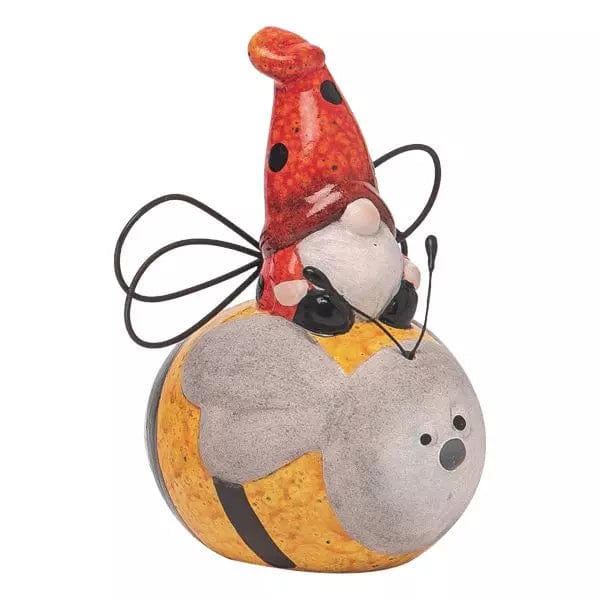 Gnome and Friend Figurines - Bee and Ladybug Decoration、mySite、g9winljtr