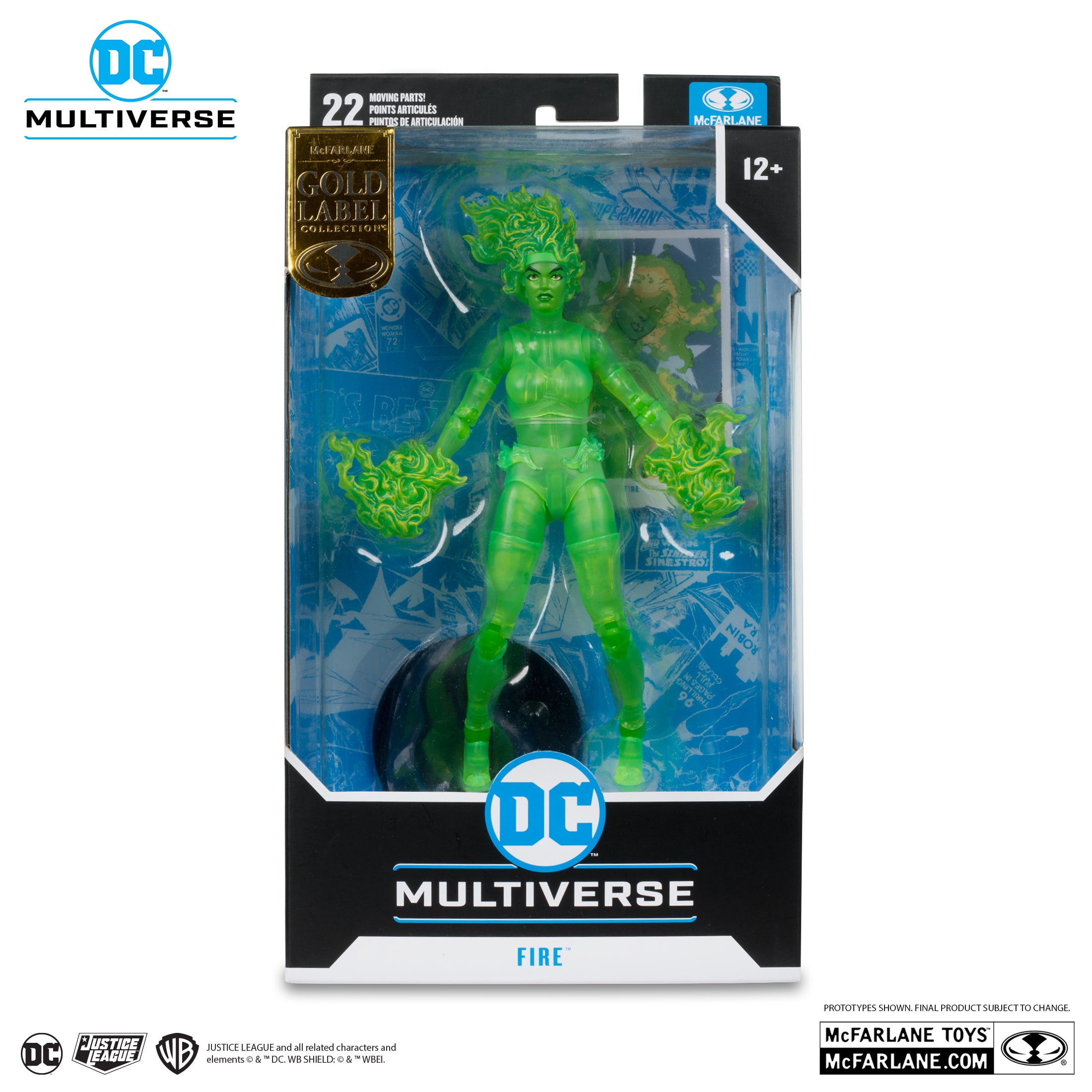 DC Multiverse Exclusive Gold Label Fire、mySite、hgirdovlk