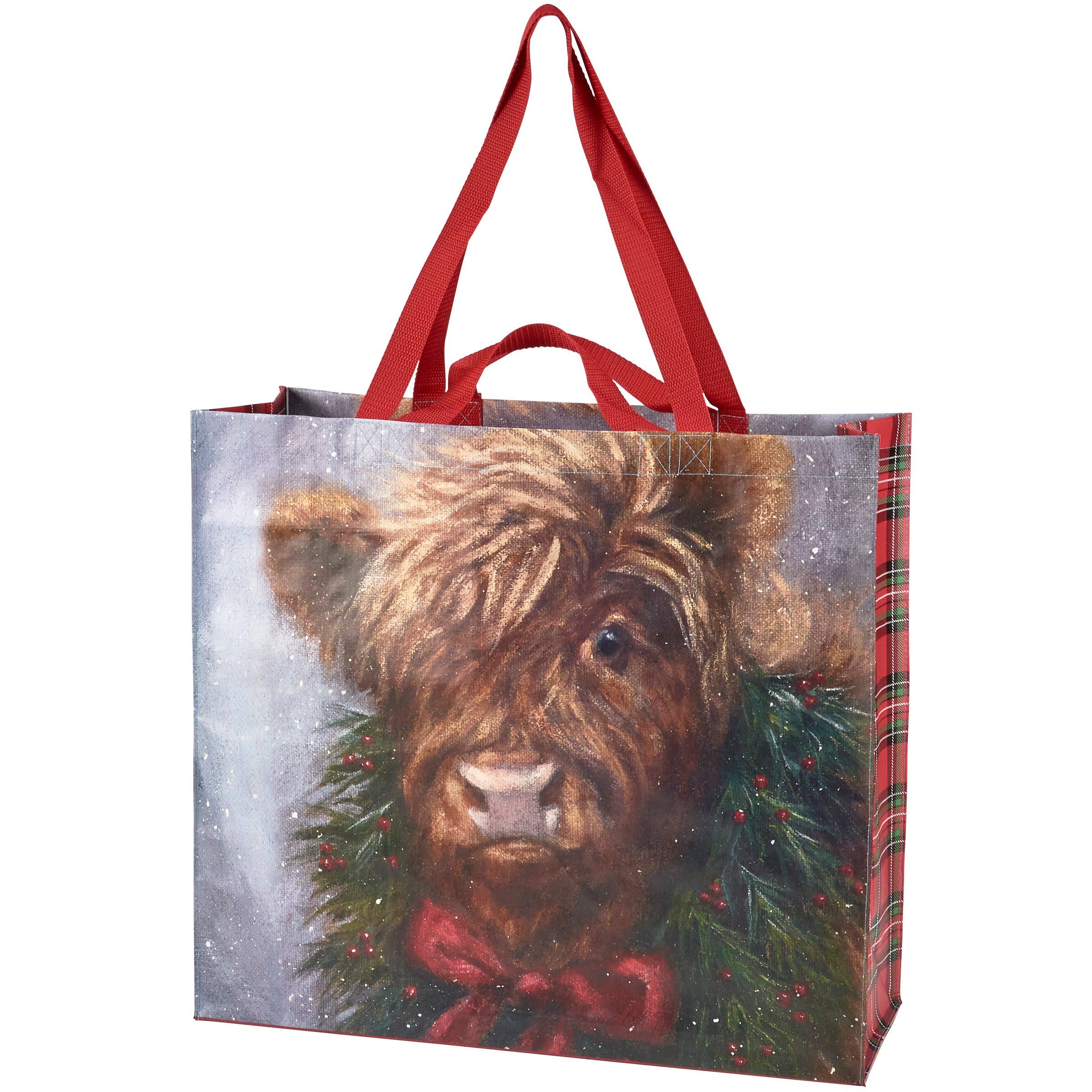 Christmas Highland Shopping Tote-Primitives by Kathy、mySite、g9winljtr